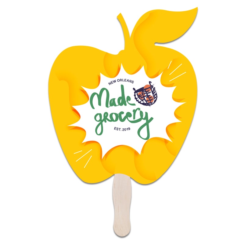 Apple Hand Fans 4