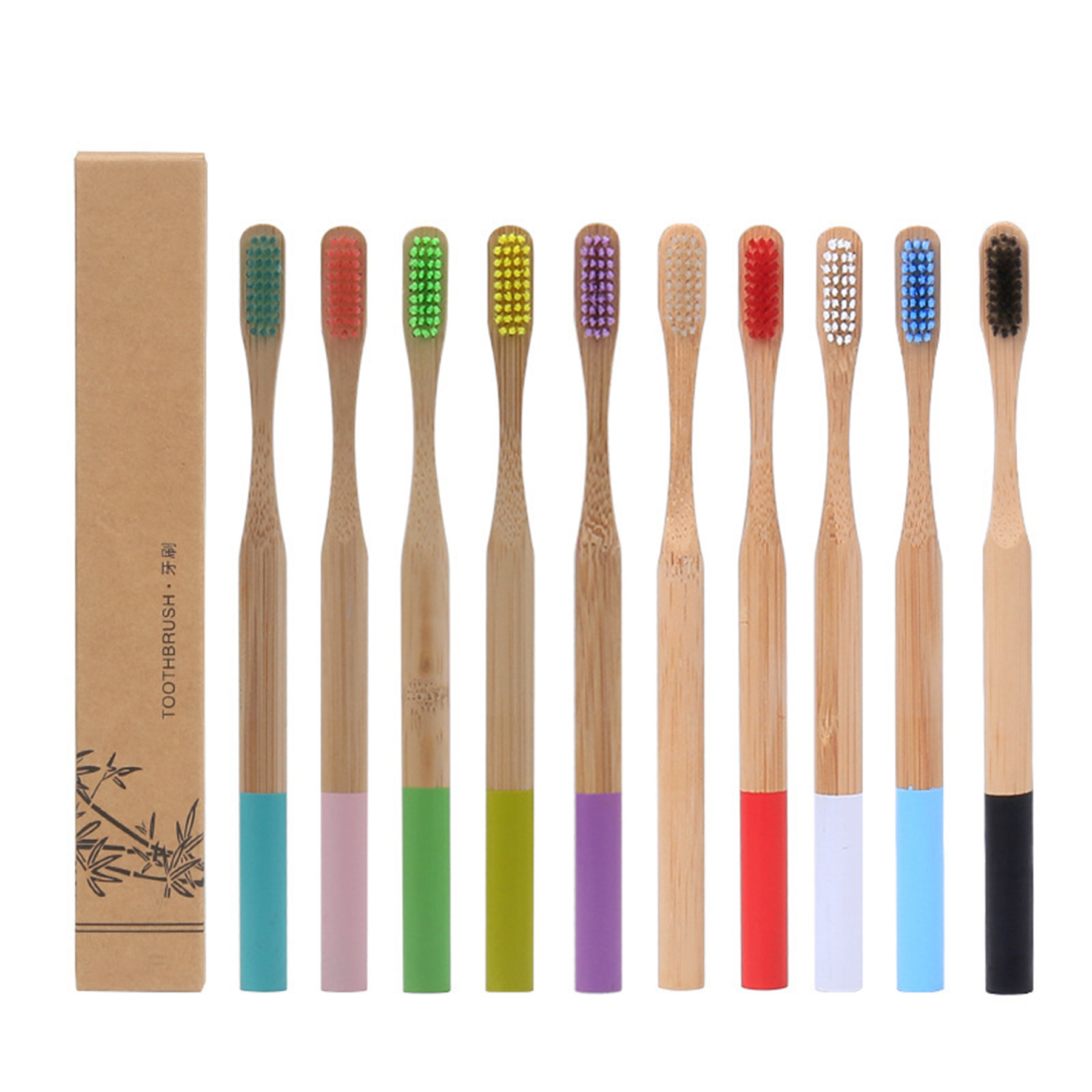 Natural Bamboo Toothbrush 1