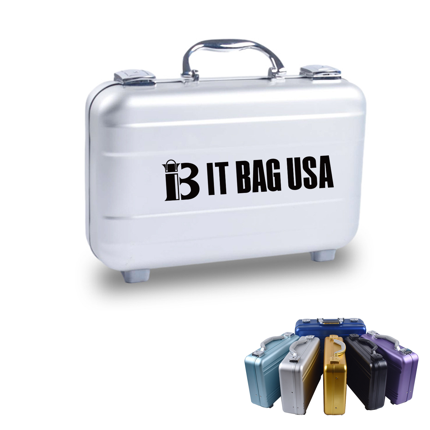 Aluminum Alloy Portable Carry On Luggage Suitcase 2