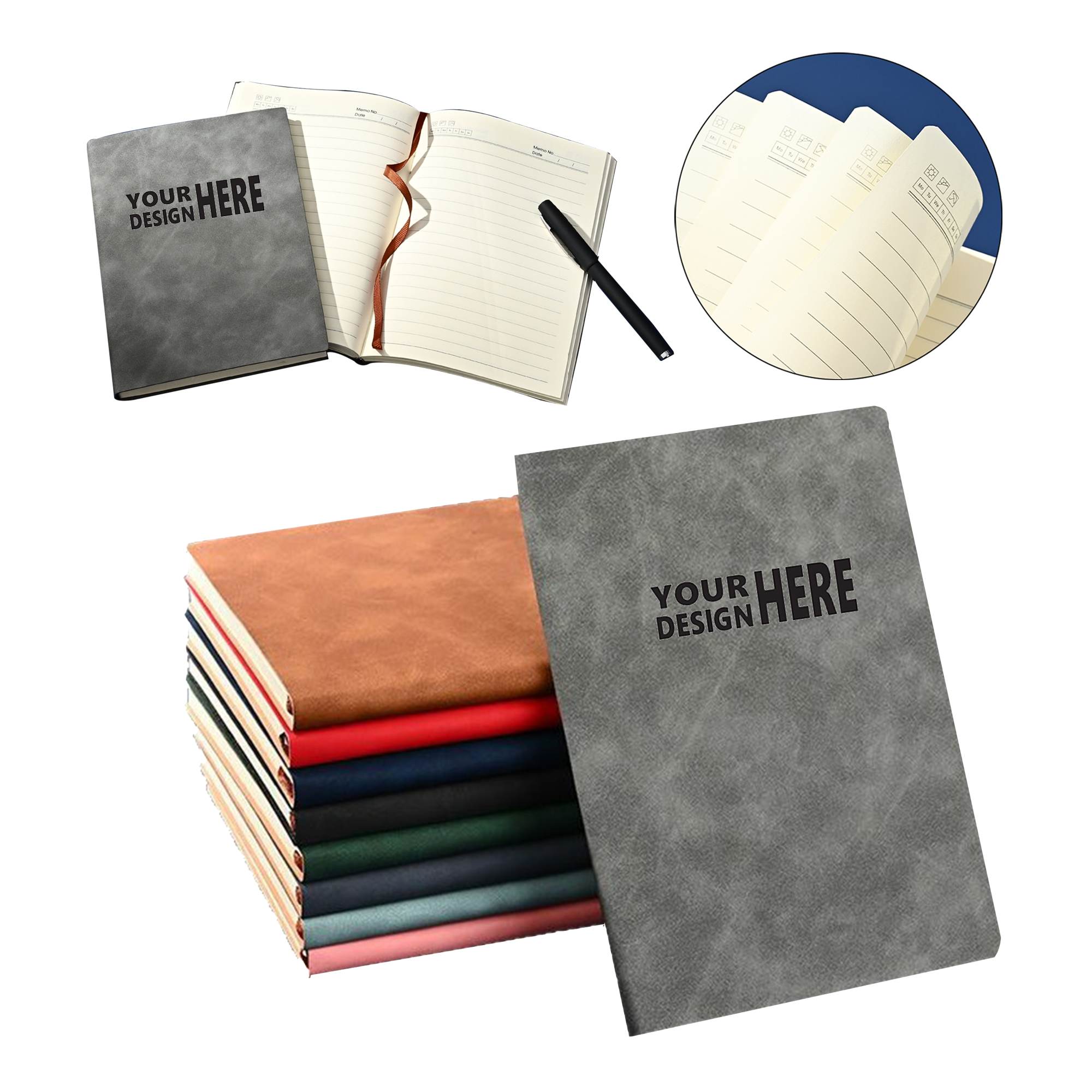 B5 Sheepskin Diary Notebook 3
