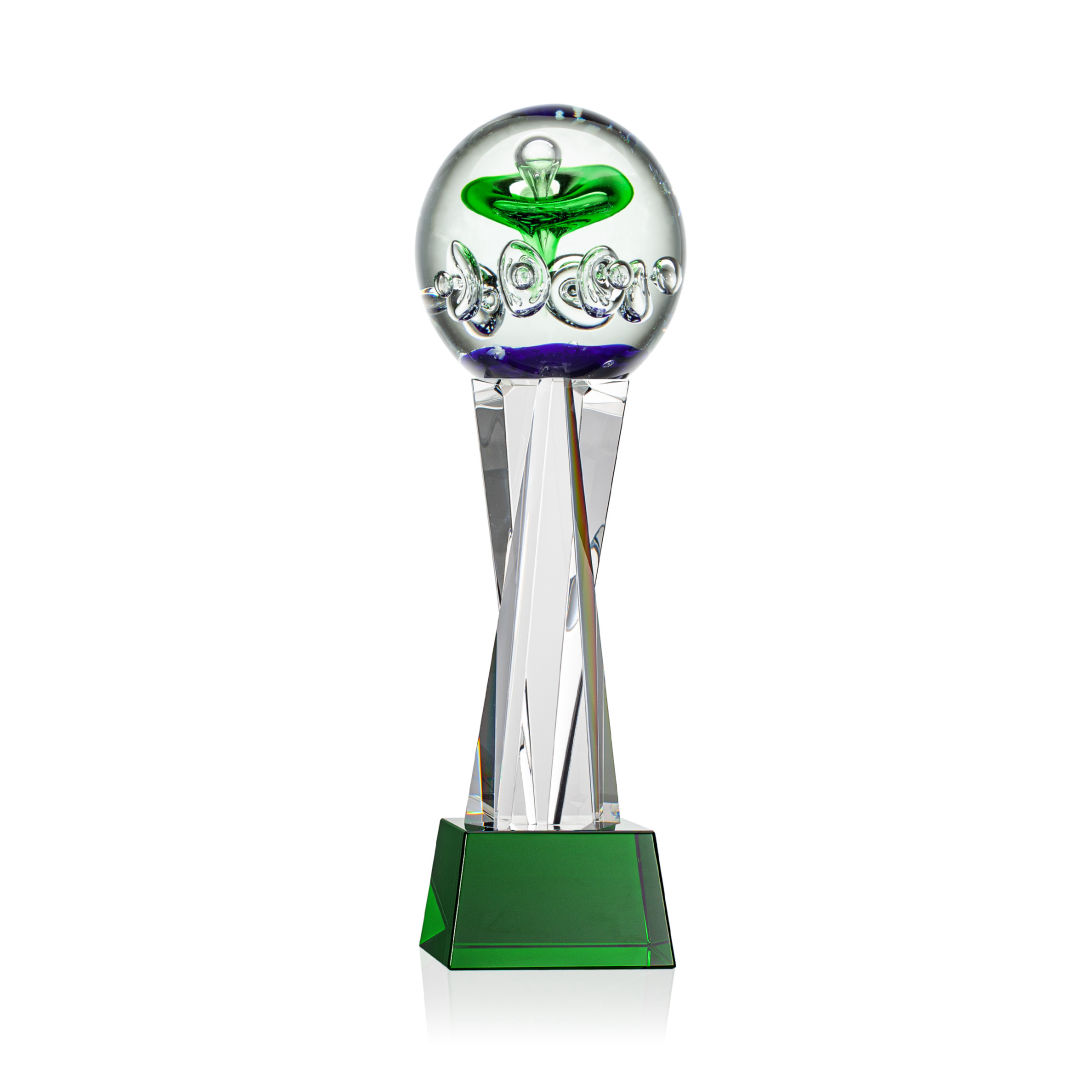 Aquarius Award on Grafton Base - Green 7