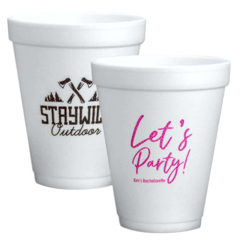 Custom 10 Oz. Foam Cups 15