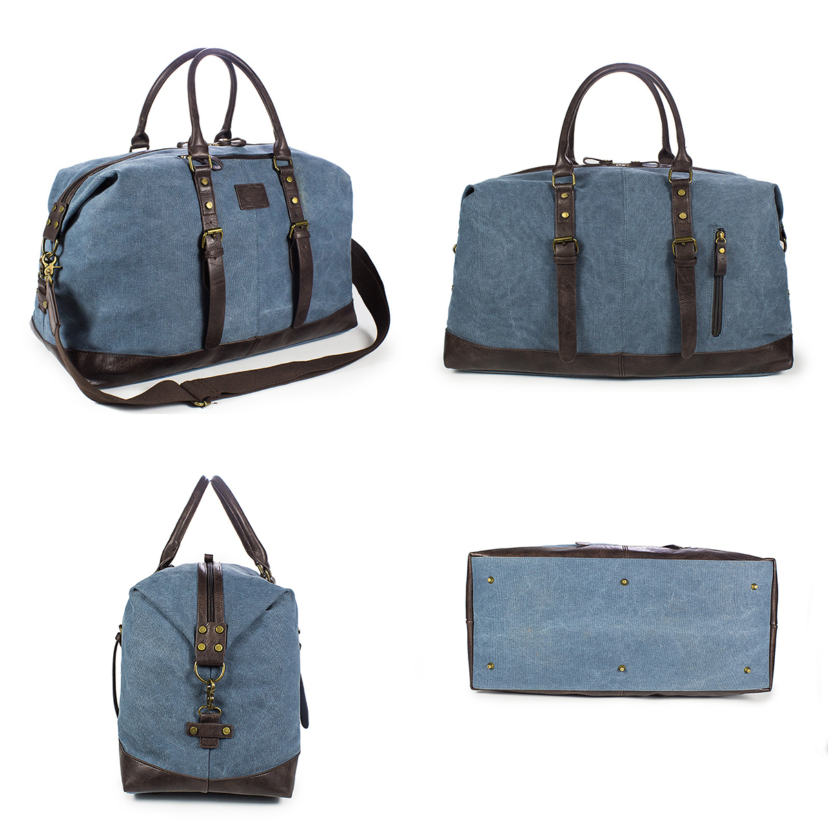 Canvas Duffel Overnight Travel Bag 4