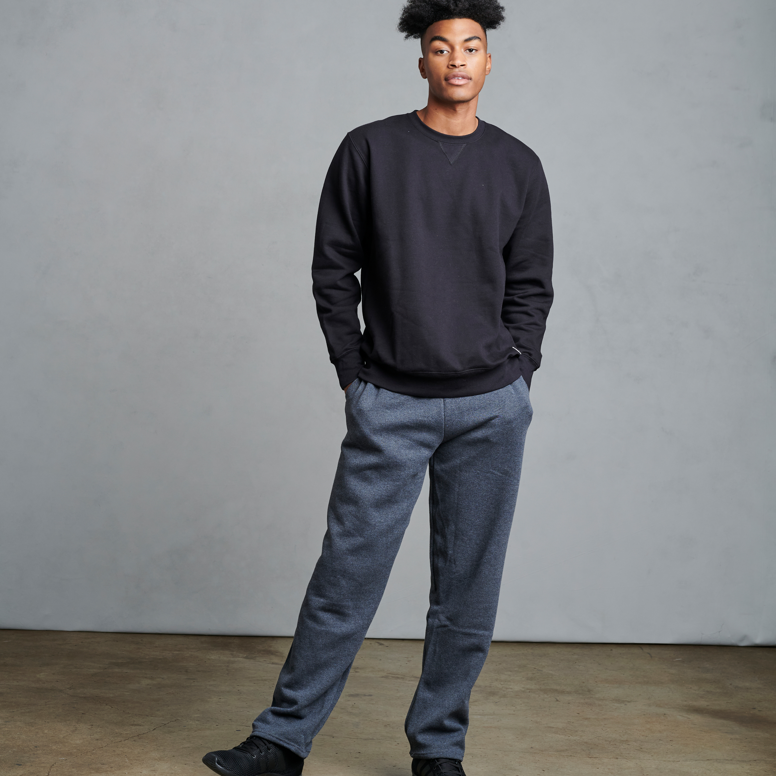 RUSSELL ATHLETIC DRI-POWER® Pocketed Open-Bottom Sweatpant 5