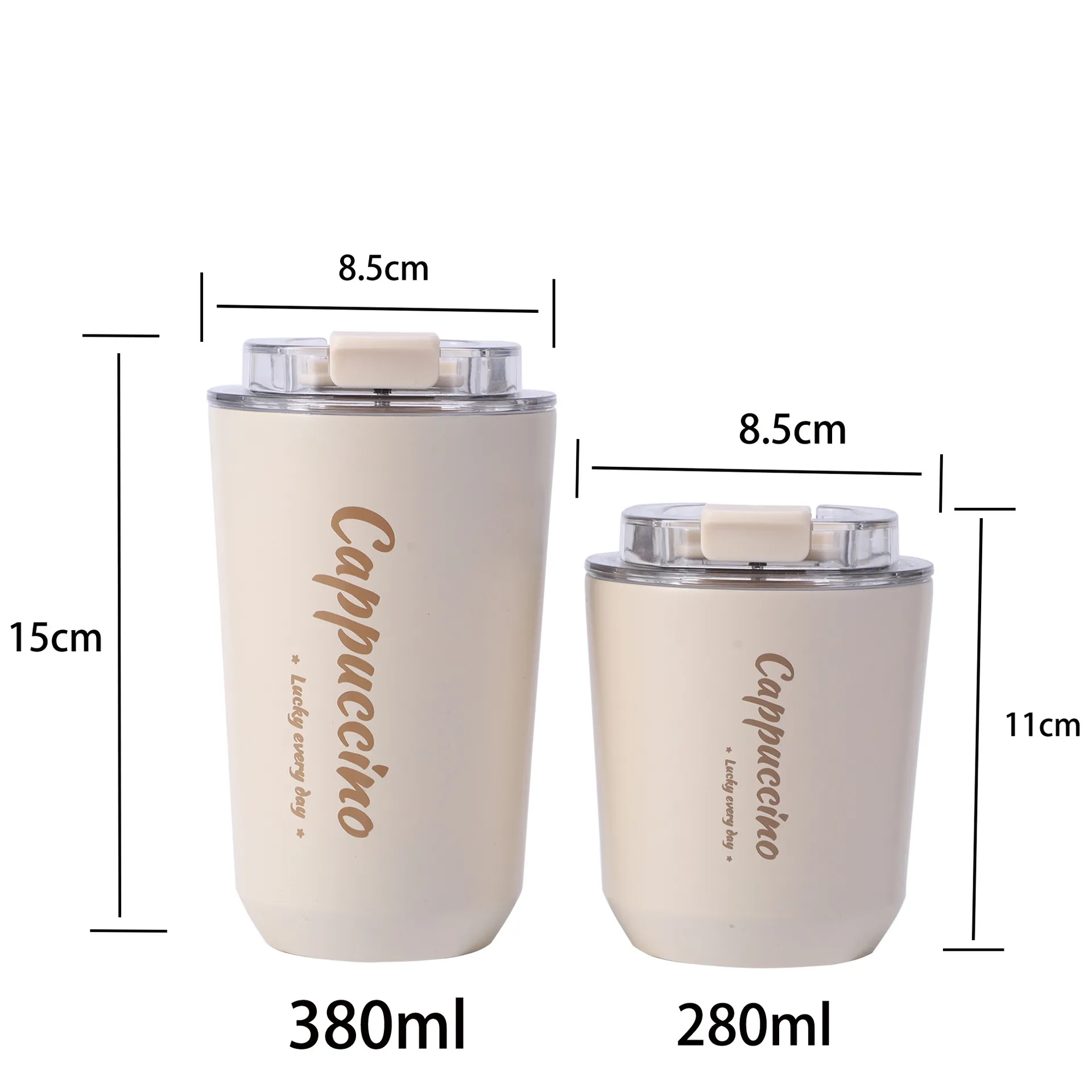 380ml Double Vacuum Coffee Cup 1