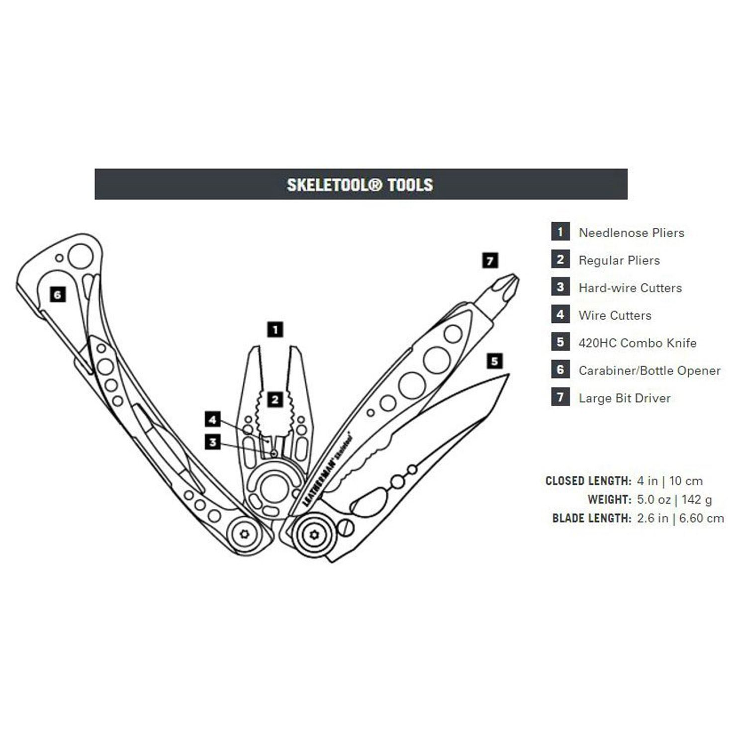 Leatherman® Skeletool 6