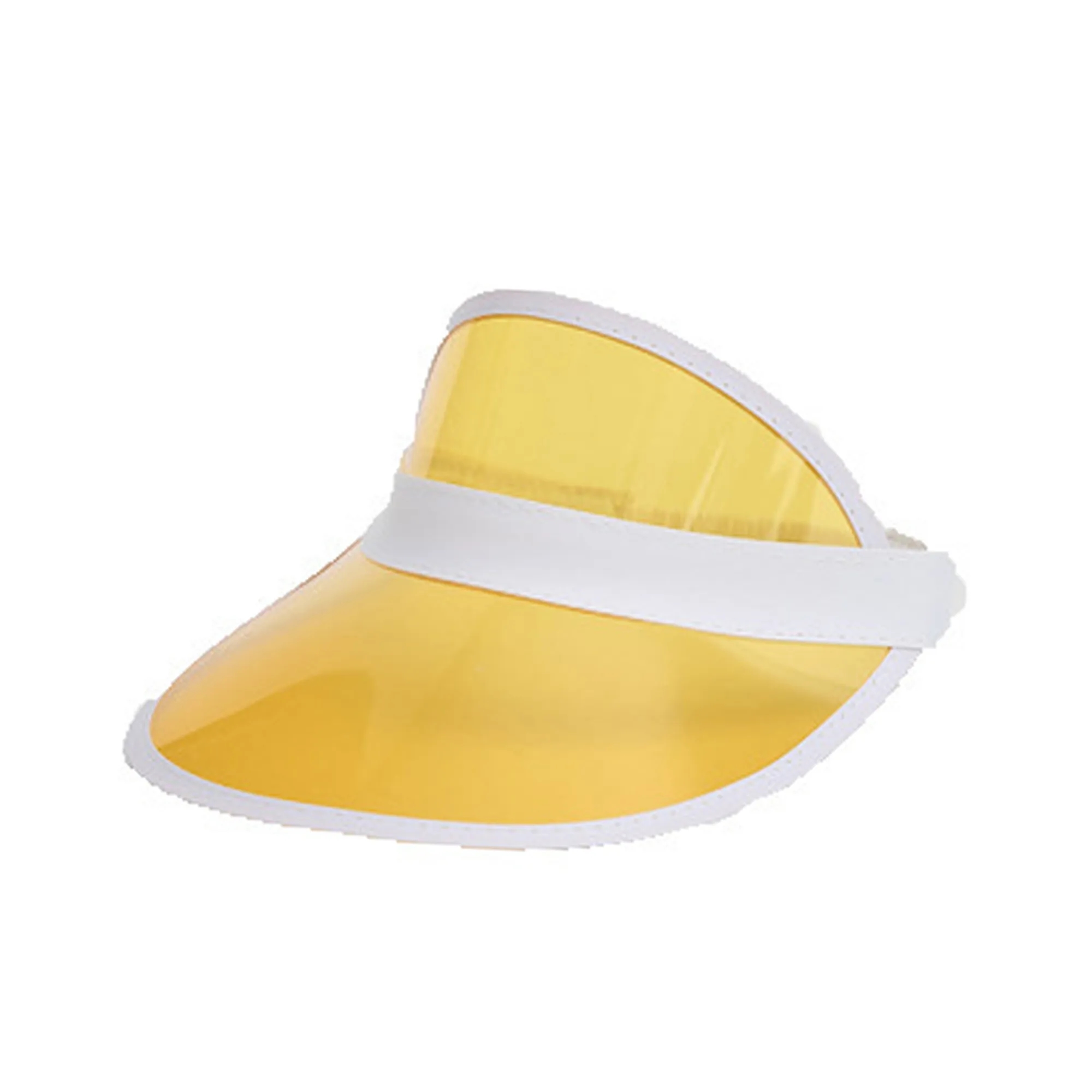 Unisex PVC Sun Visor Cap 7