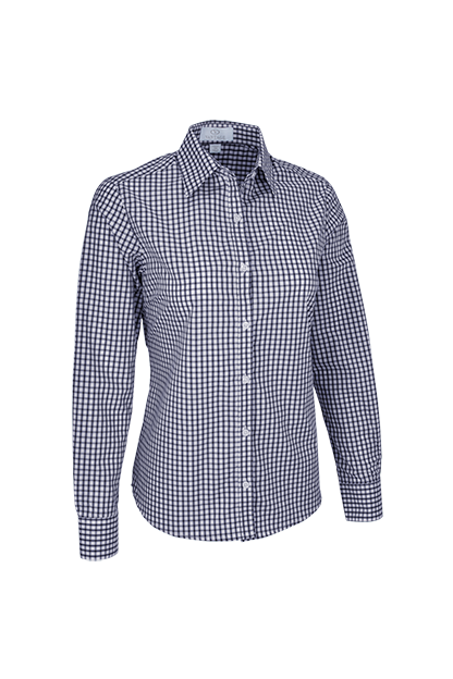 Women’s Easy-Care Gingham Check Shirt 43