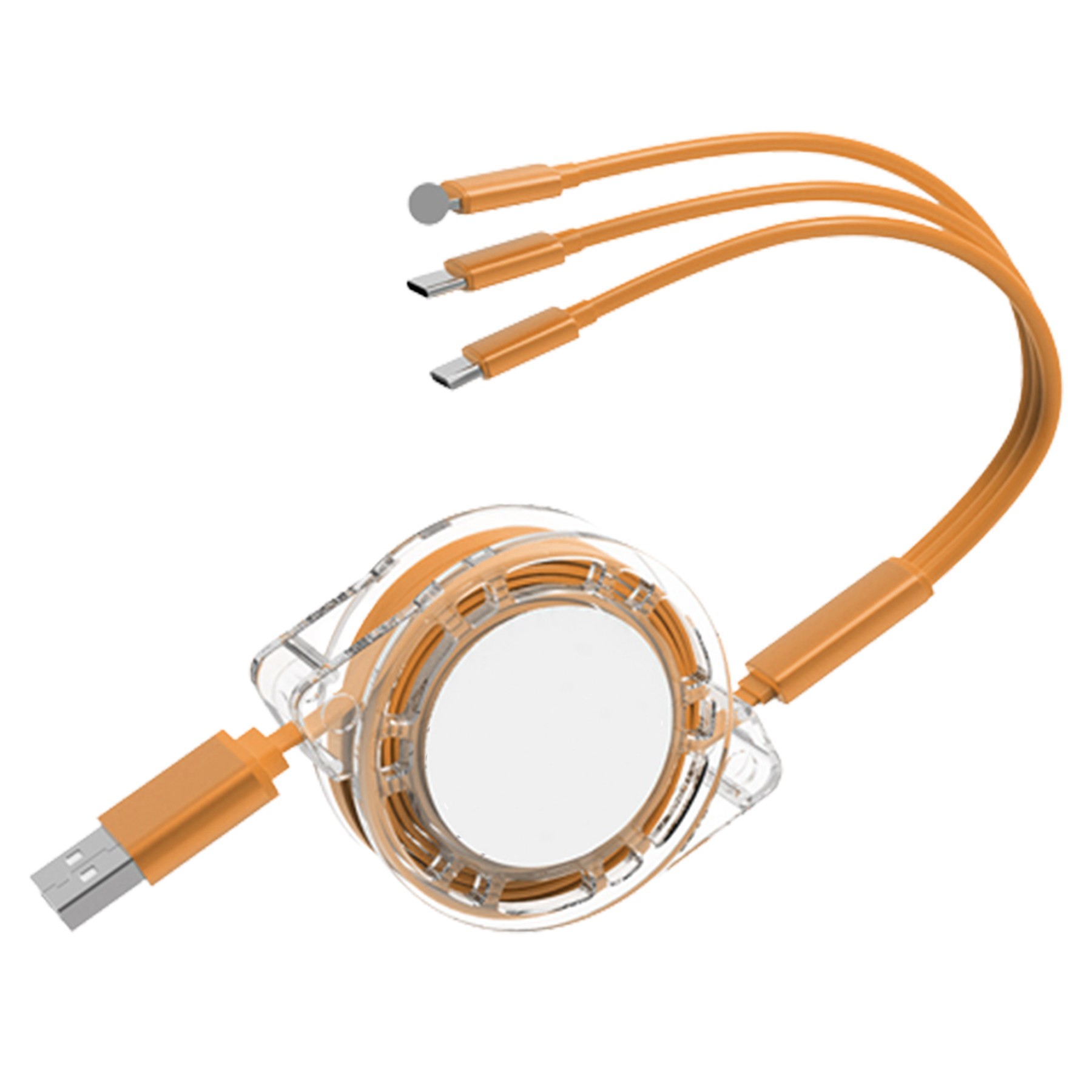 39.37 Inch 3 In 1 Retractable Charging Cable 2