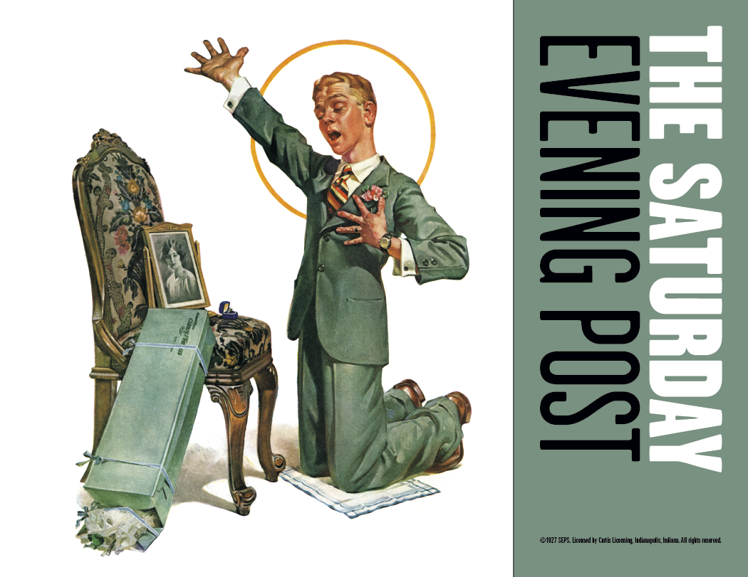 Good Value™ The Saturday Evening Post - Stapled Calendar 38