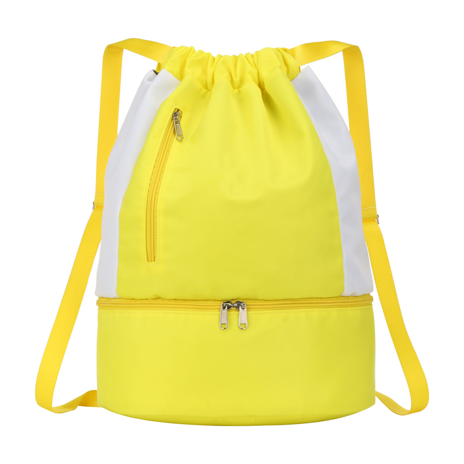 8 Can Nylon Drawstring Cooler Backpack 3