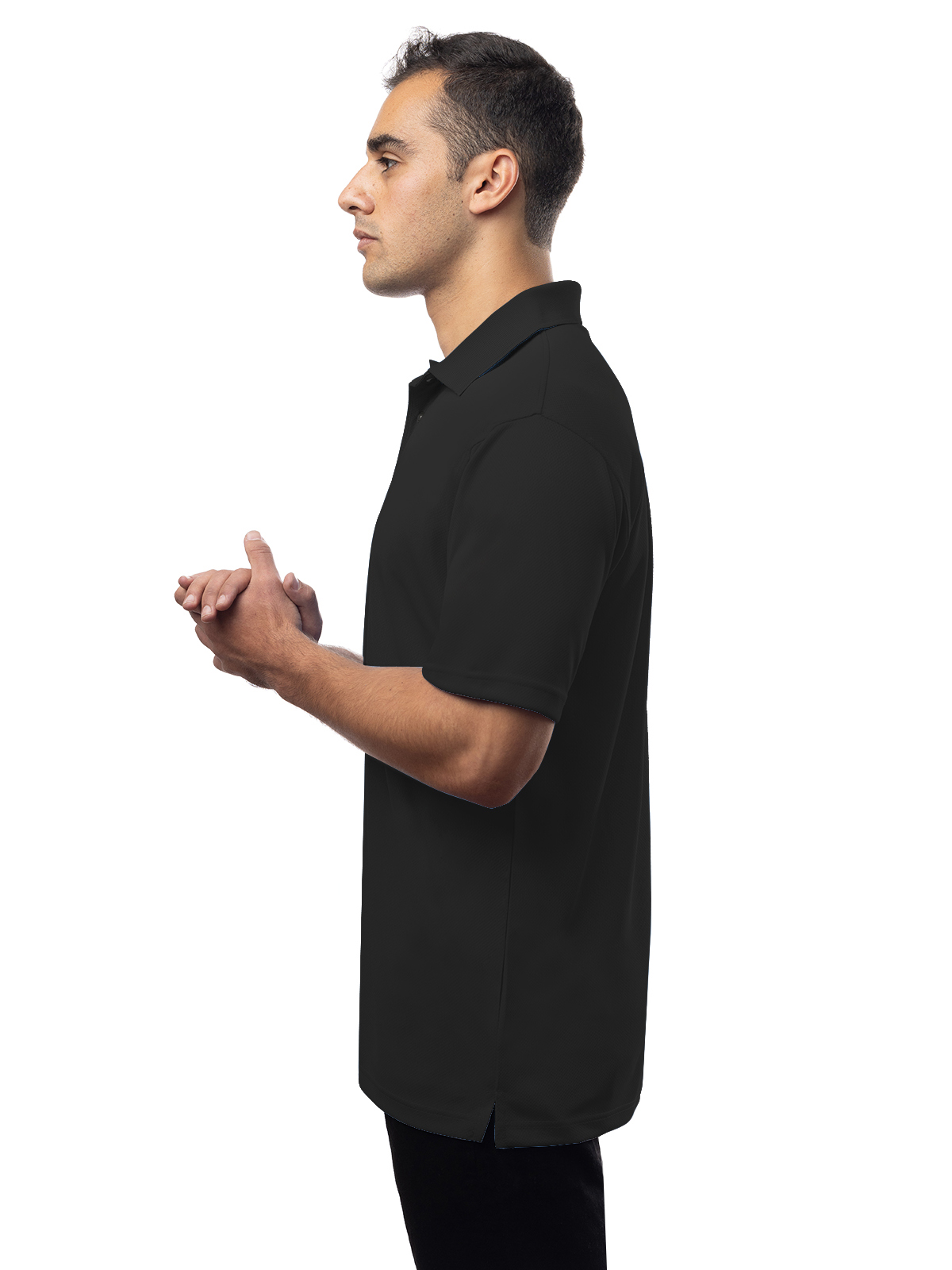 Blue Generation - Men's Pocketless Wicking Short Sleeve Polo 35