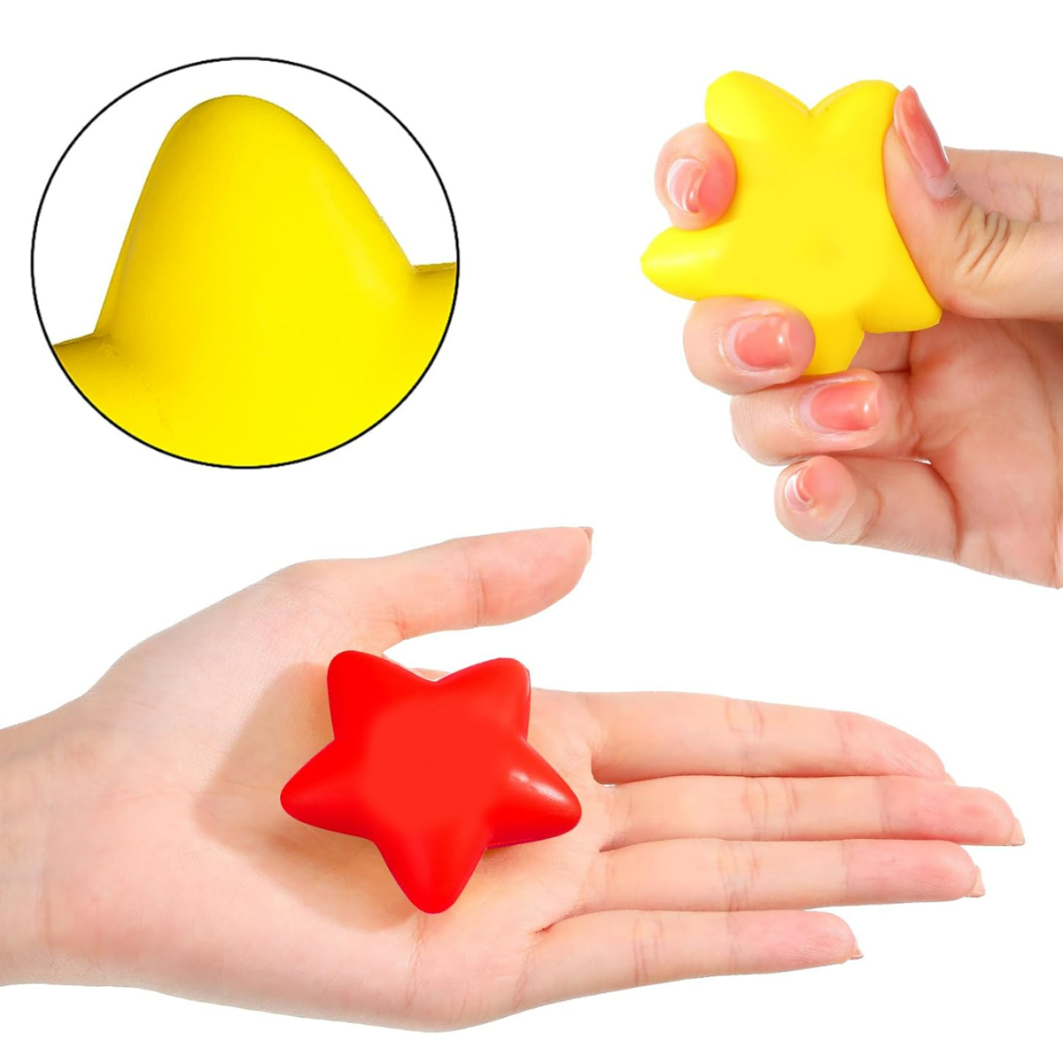 Star Shaped Stress Ball Reliever Toy 6