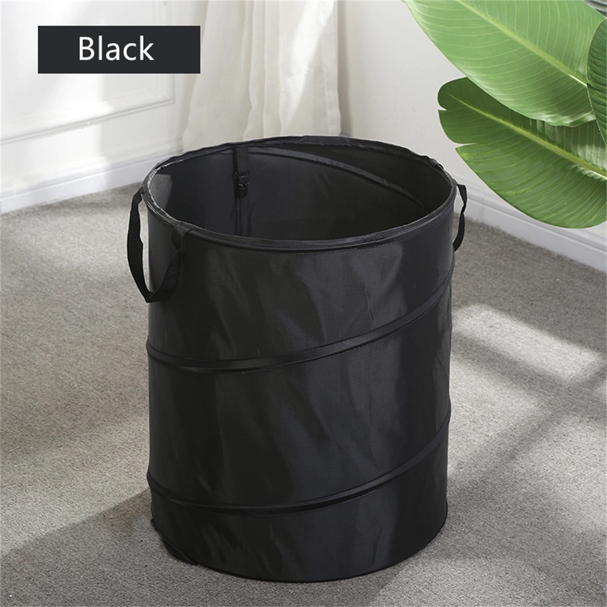 10-Gallon Collapsible Yard Waste Bag Leaf Bin 6