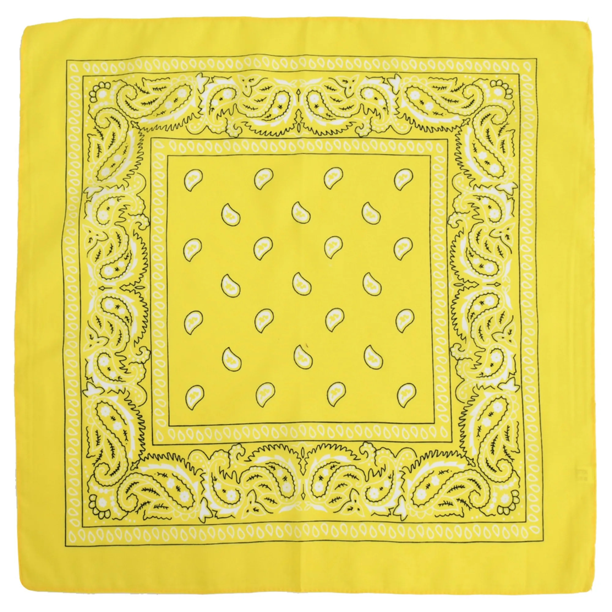 Customizable Polyester Paisley Bandana Hip-hop Dance Scarf 4