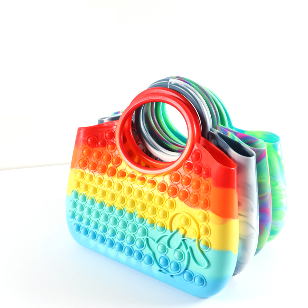 Duck Silicone Fidget Pop Handbag 4
