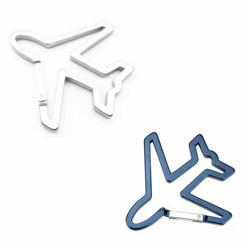 Aluminum Airplane Shaped Carabiners