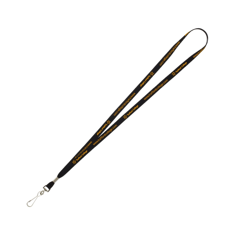"AURORA" 3/8" Super Soft Polyester Silkscreen Lanyard (Overseas Production 8-10 Weeks) 4