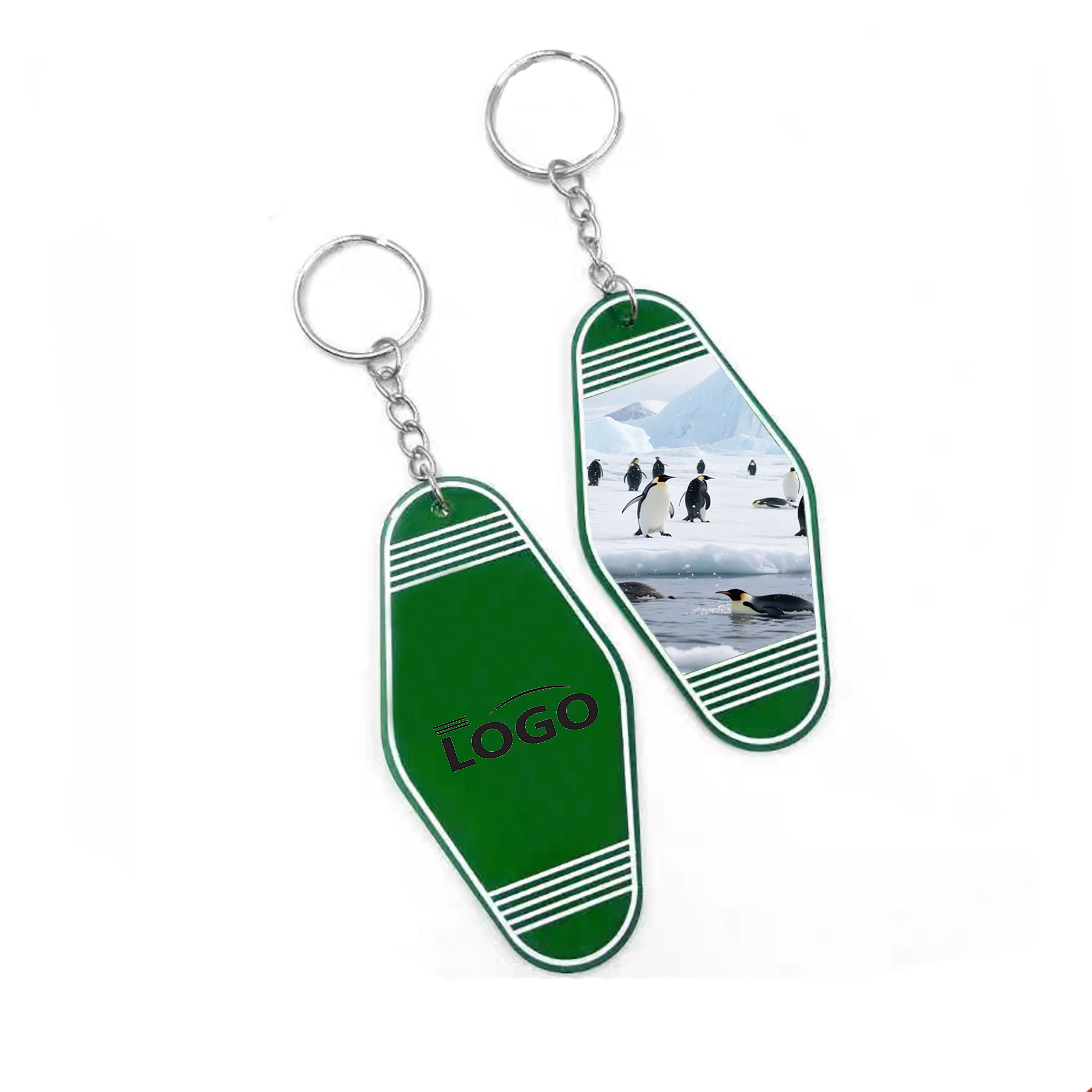 Two-Sided Custom Acrylic Keychain 1