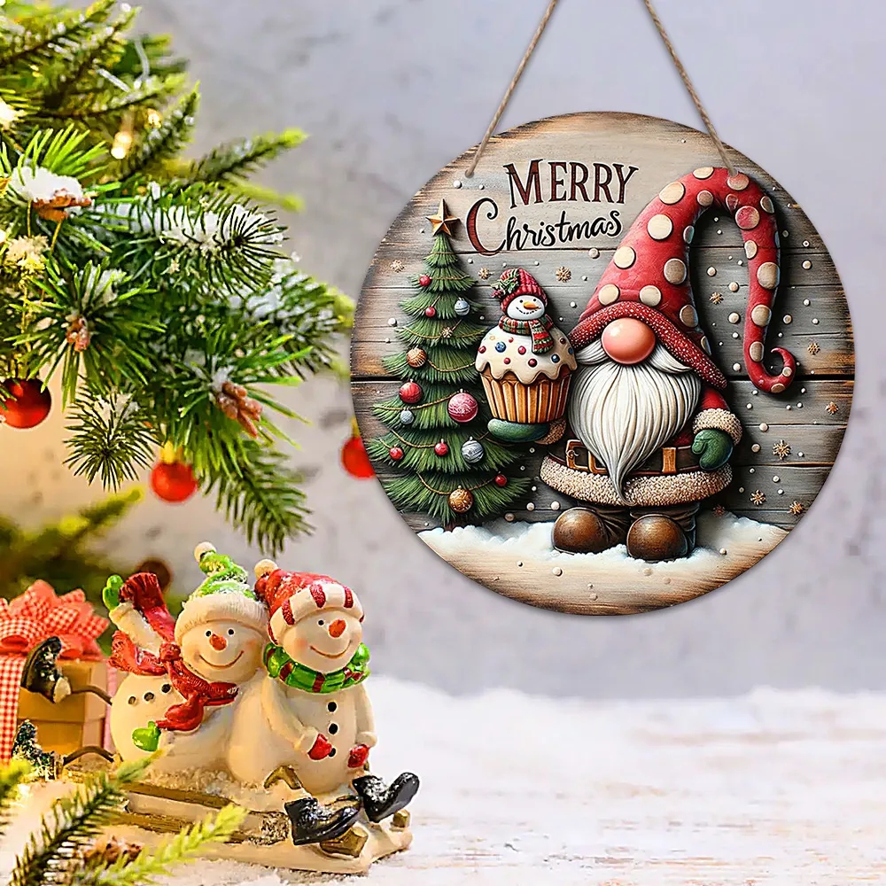 Christmas Wooden Pendant 5