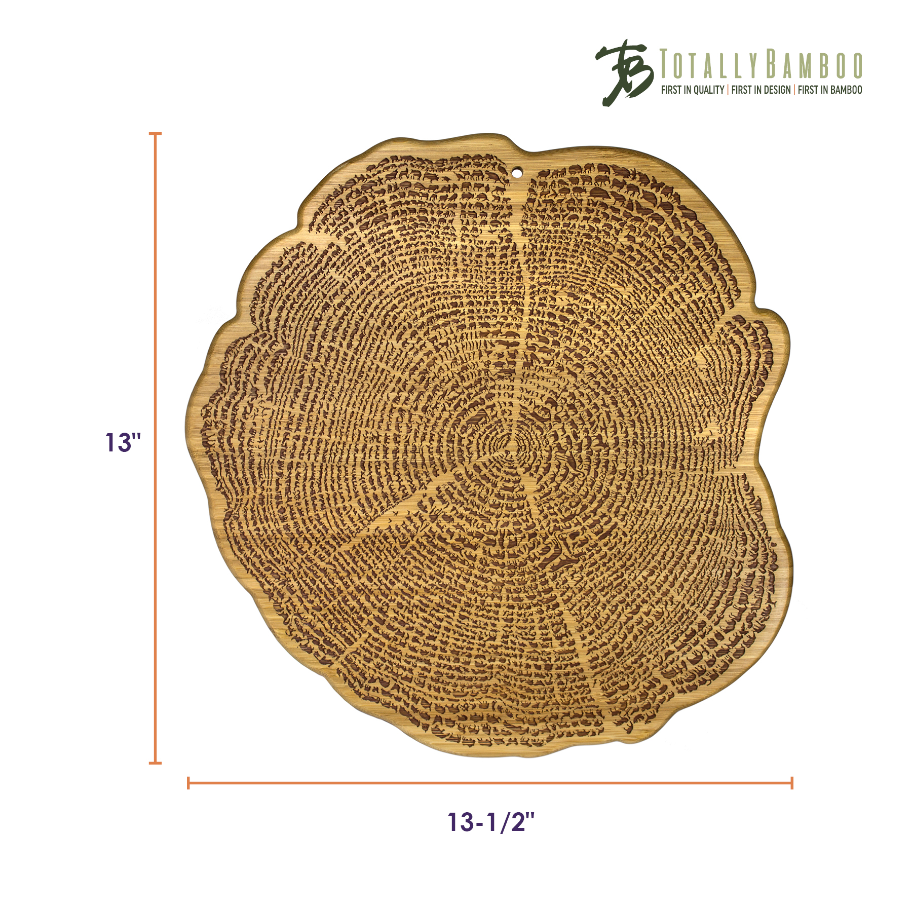 Tree of Life Cutting & Serving Board 4
