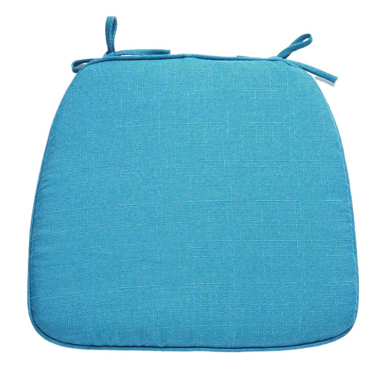 Polyester Universal Non-Slip Chair Seat Cushion w/ Tie 12