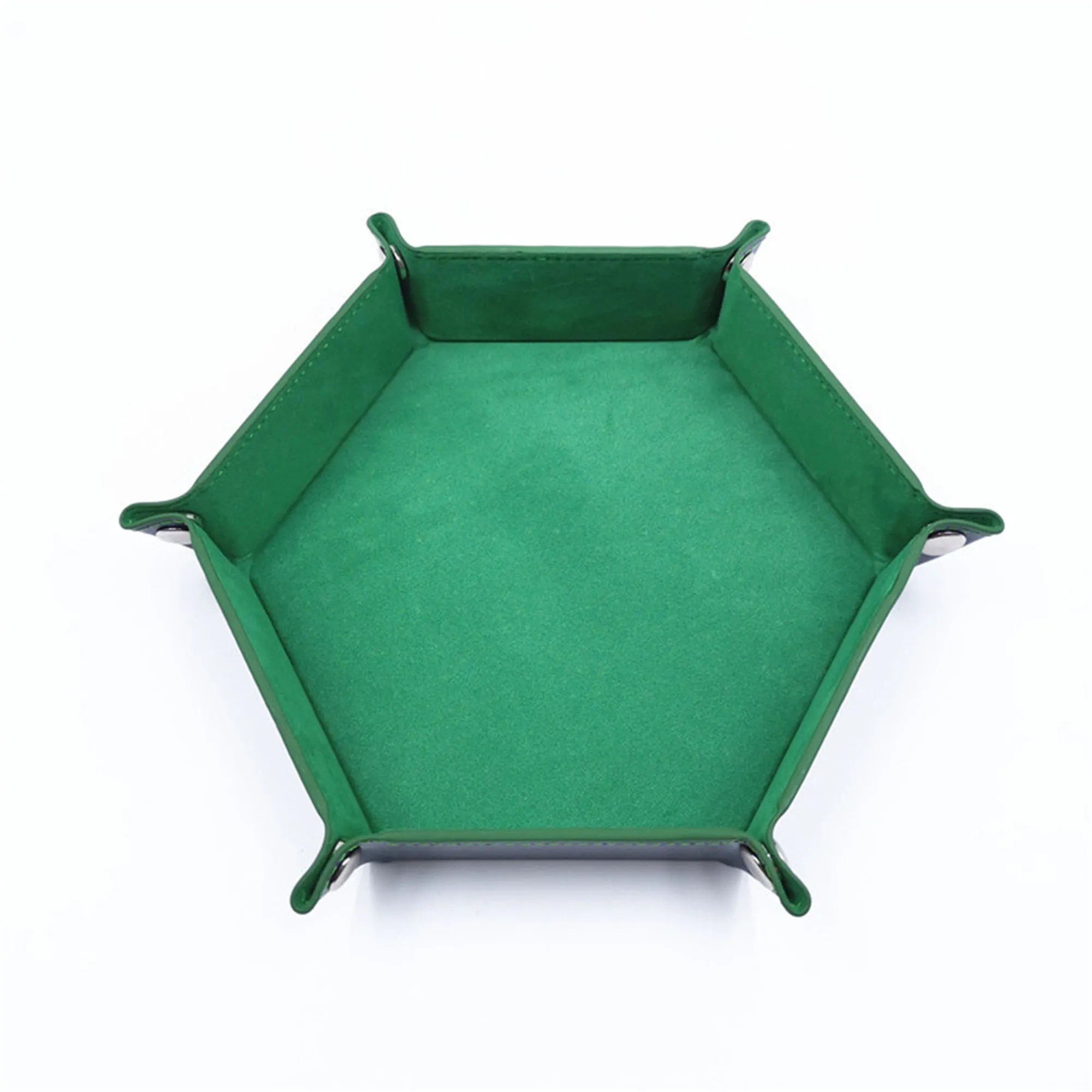 PU Foldable Leather Dice Trays 3