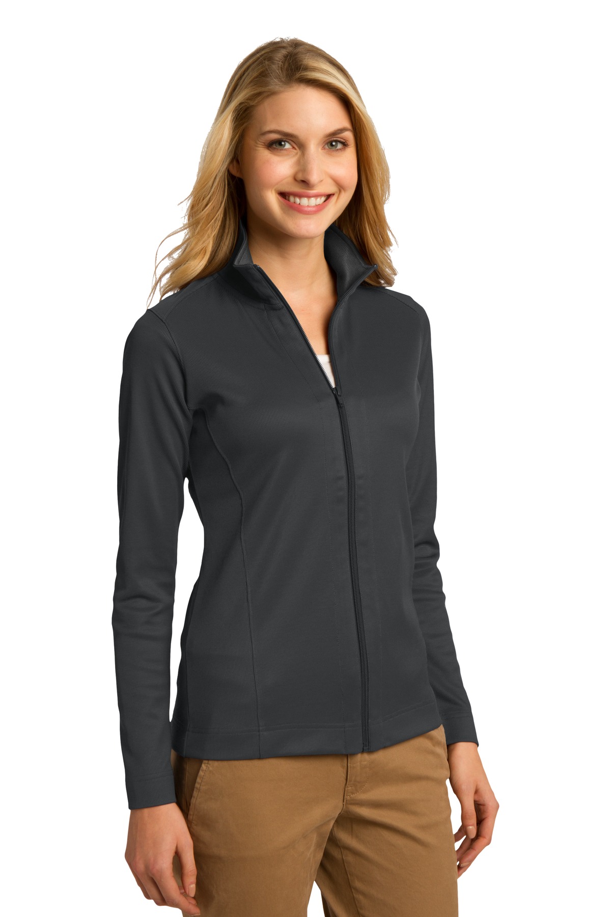 Port Authority Women's Vertical Texture Full-Zip Jacket. L805 18