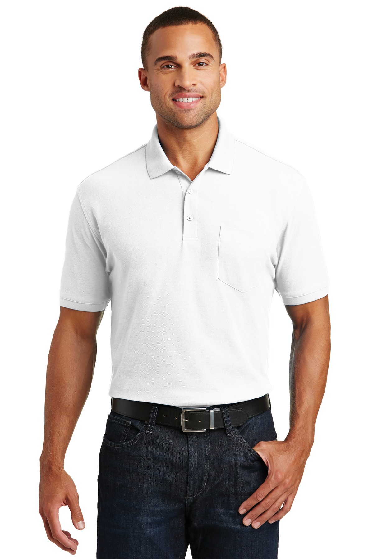 Port Authority Core Classic Pique Pocket Polo. K100P 61