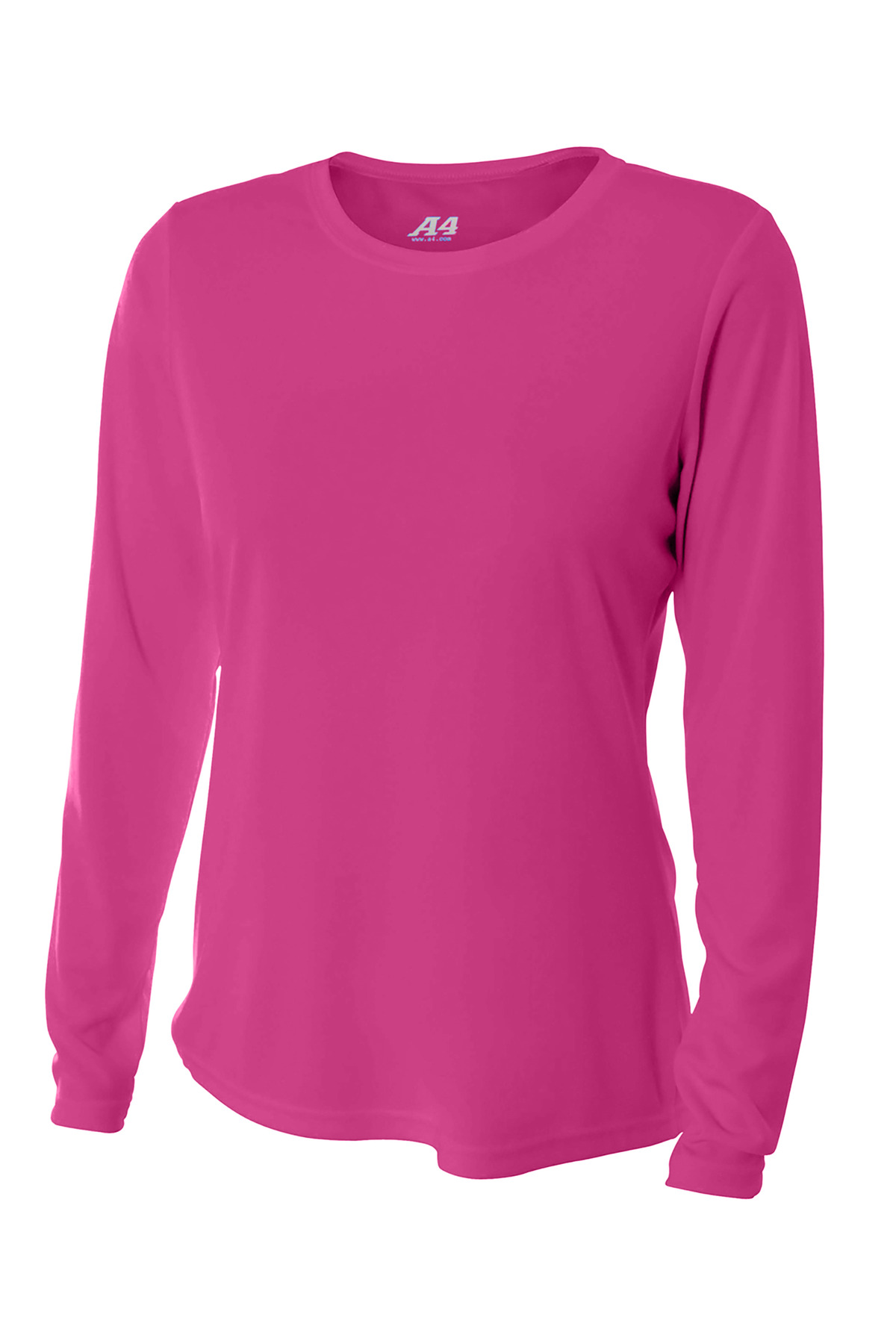 A4 Women's Cooling Performance Long Sleeve Tee A4NW3002 22