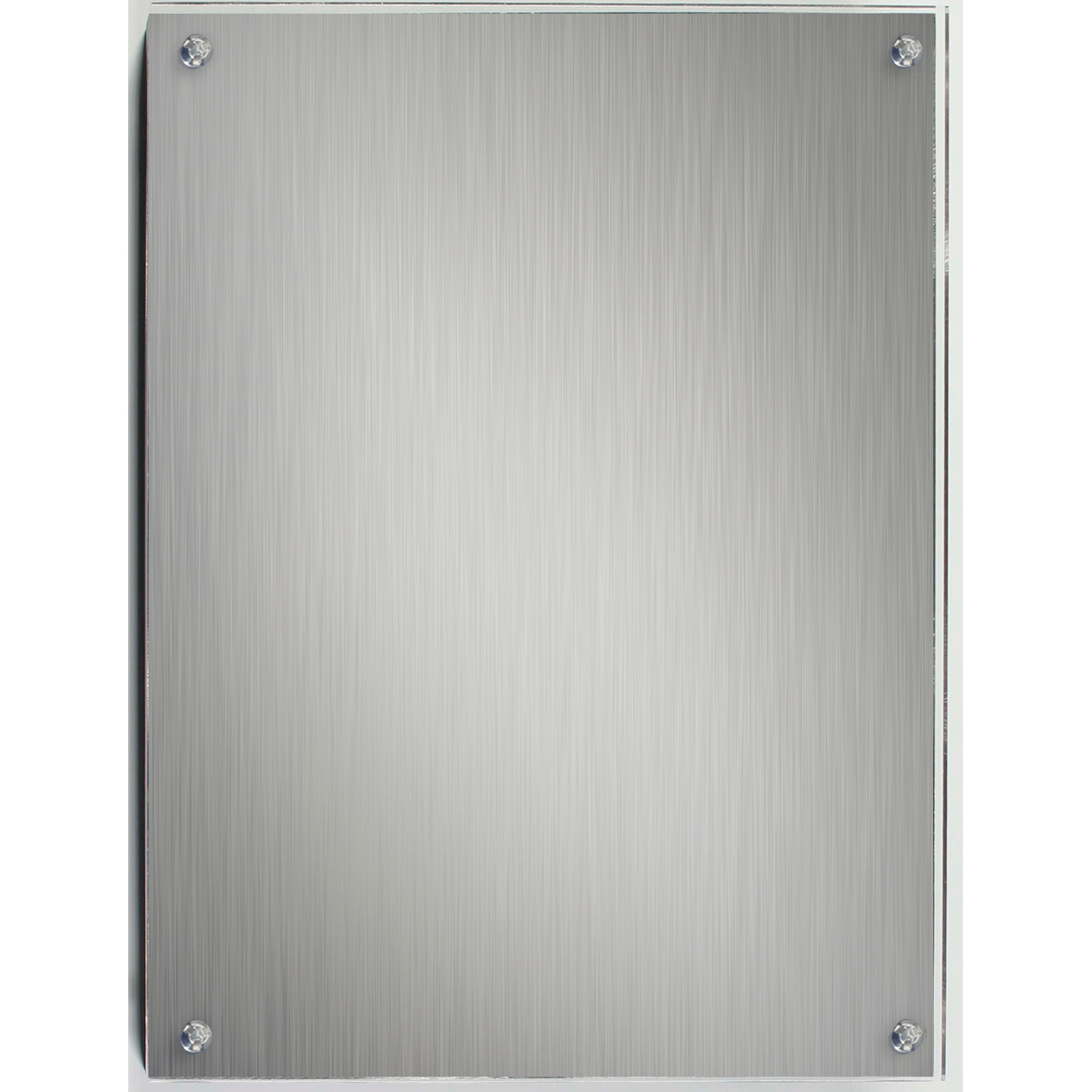 Aluminum Plaque (8"x 10"x 1") Screen-Printed 3