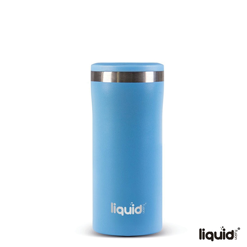 Liquid Fusion® 12 oz. Double Wall, Stainless Steel Skinny Can Cooler 53