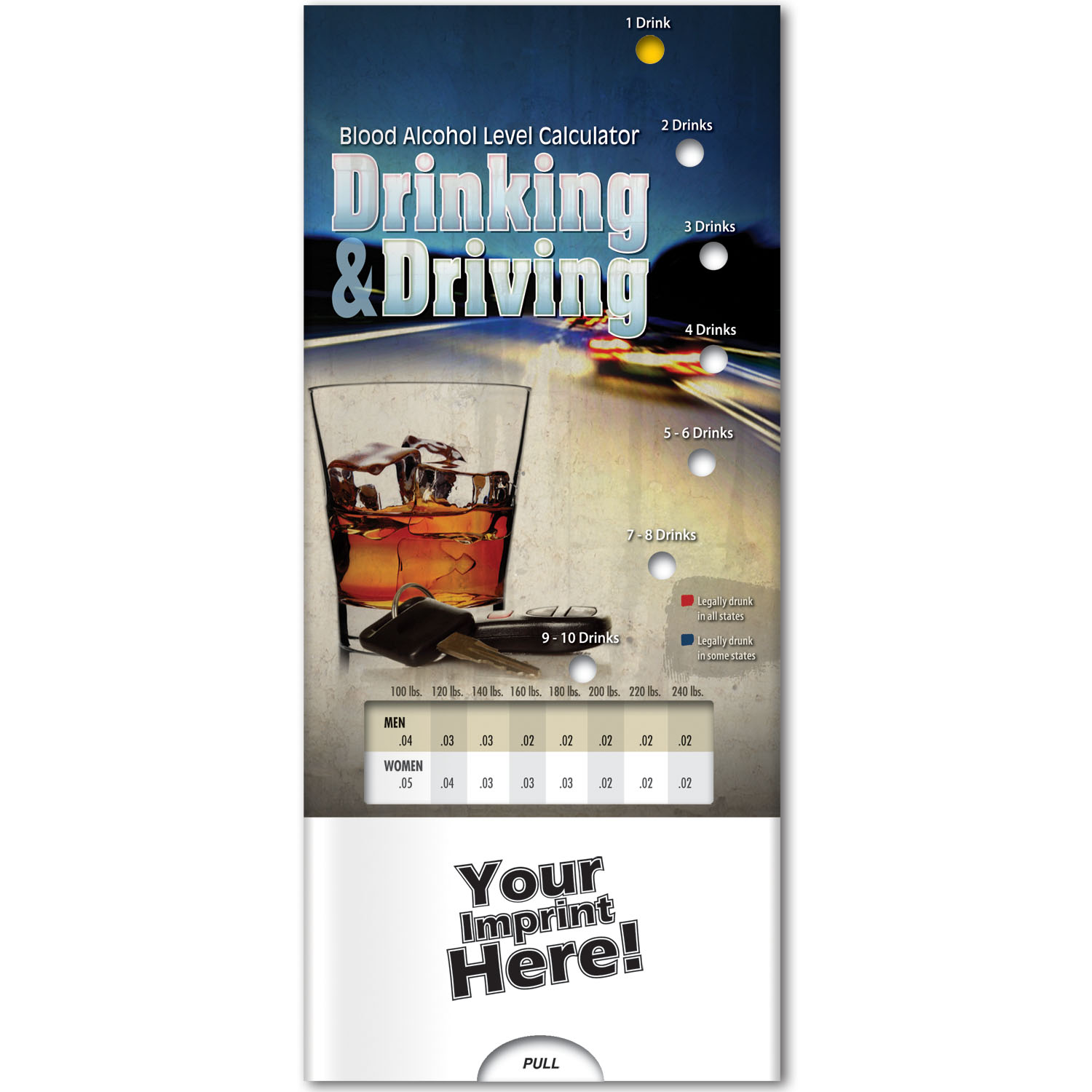 Pocket Slider - Drinking and Driving: Blood Alcohol Level Calculator 2