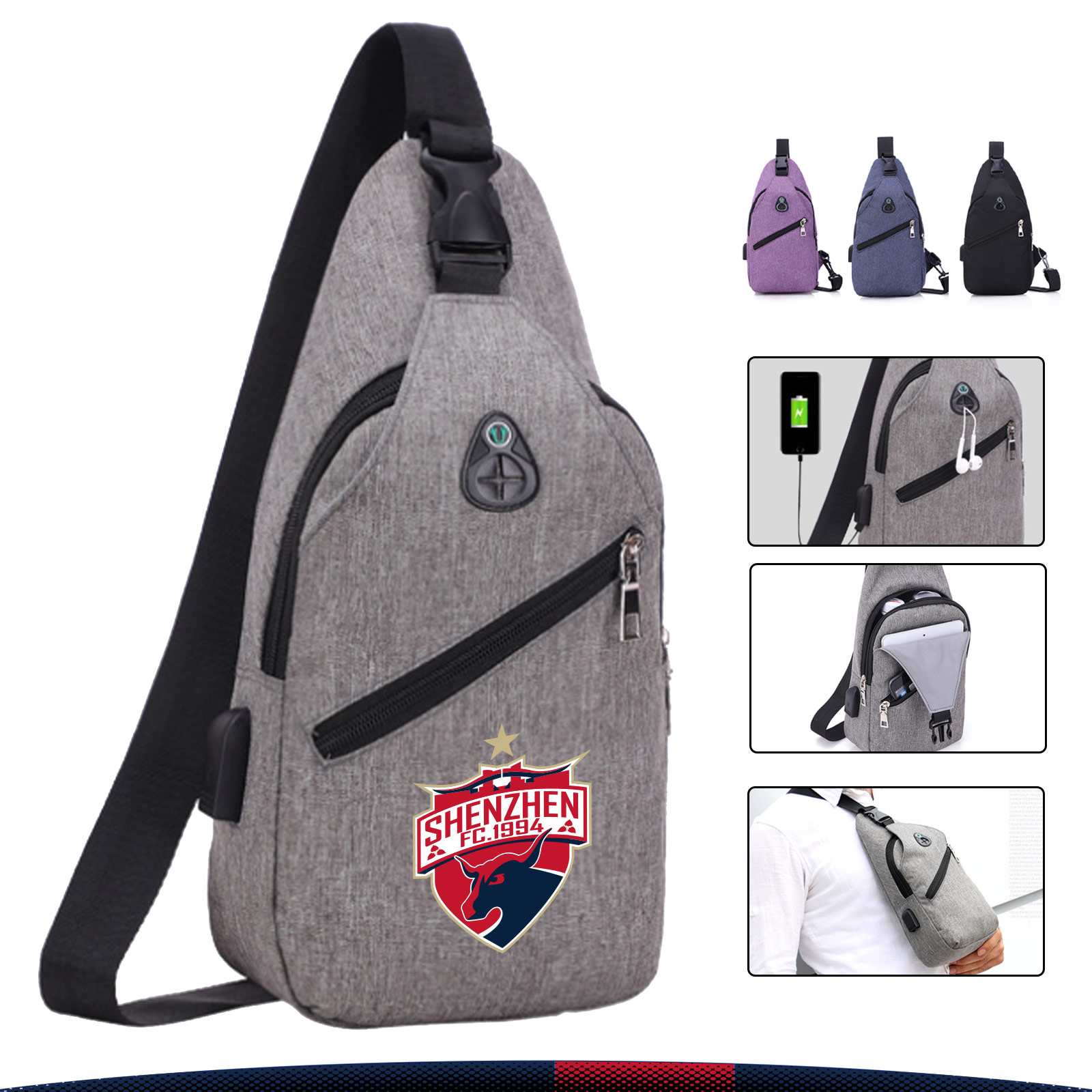 Vextro Sling Chest Bag 6