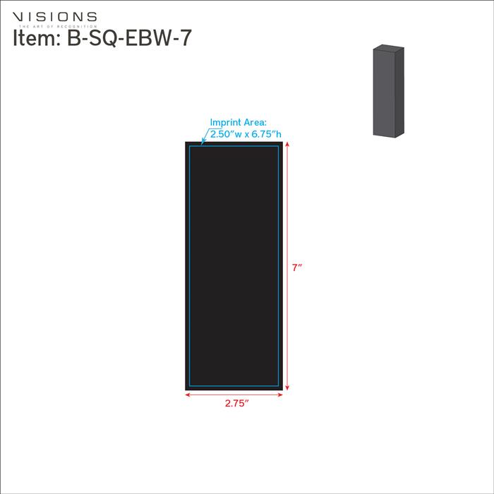 Square EbonyWood 13