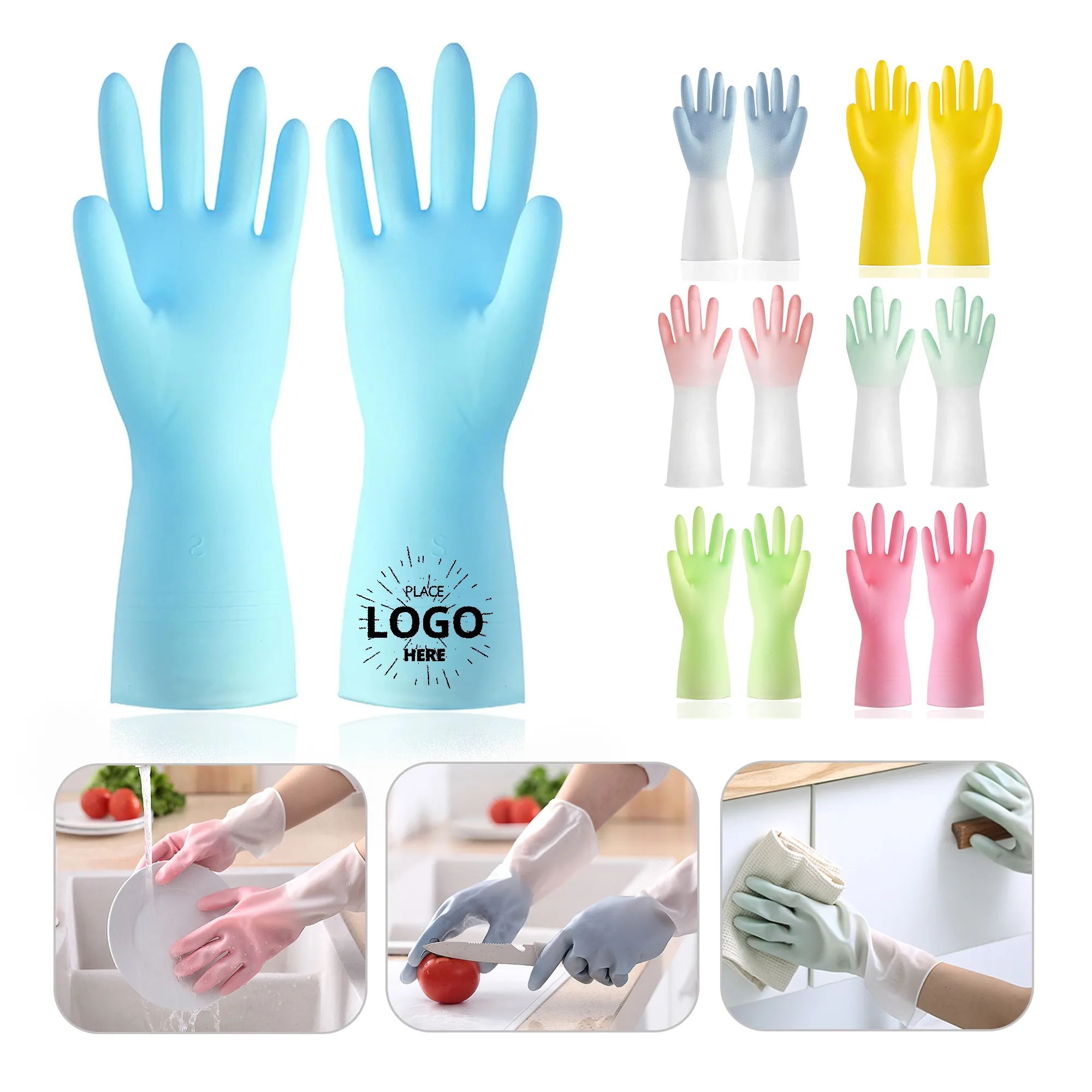 Dishwashing Cleaning Gloves 4
