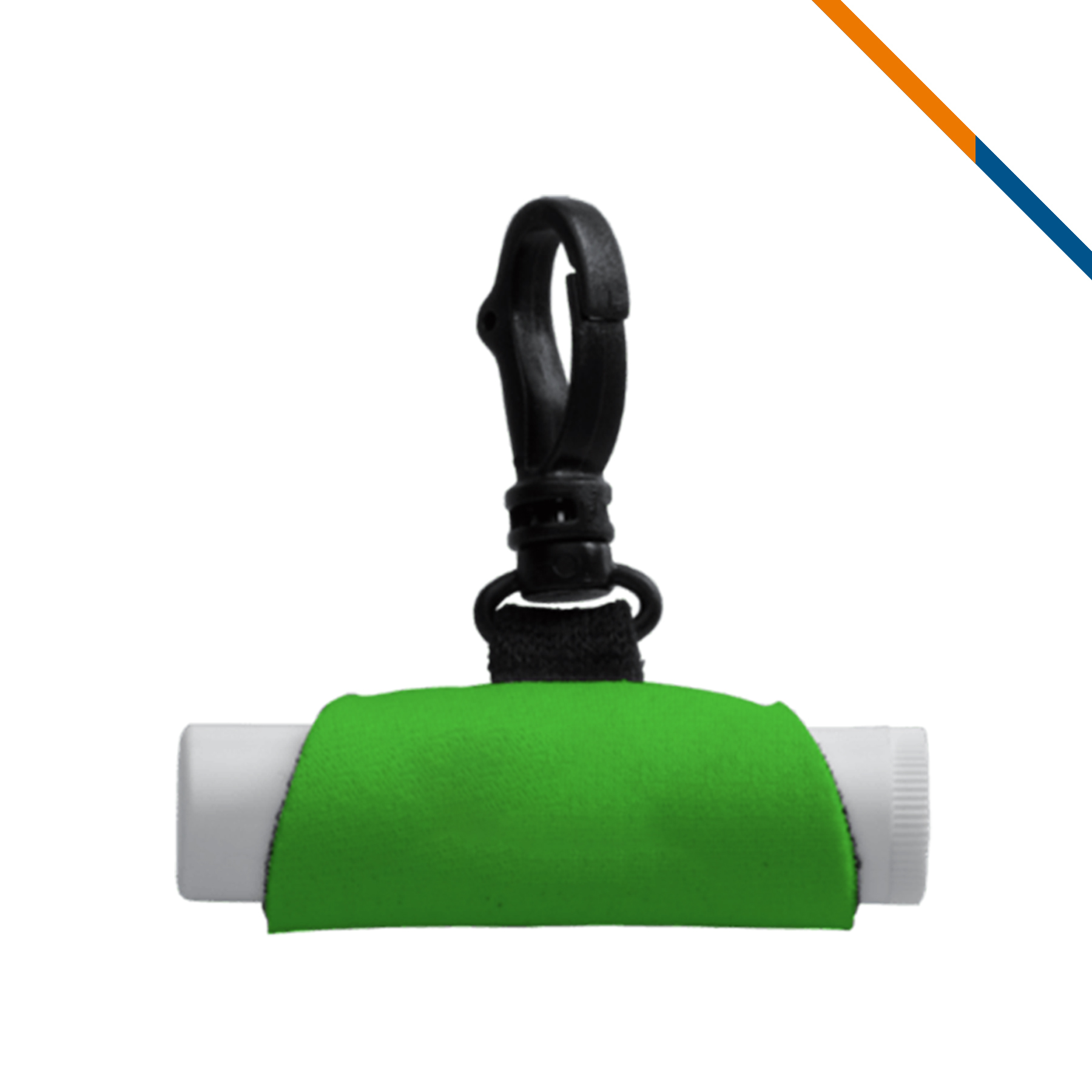 Lea Neoprene Lip Balm Swivel Snap Hook Sleeve 8