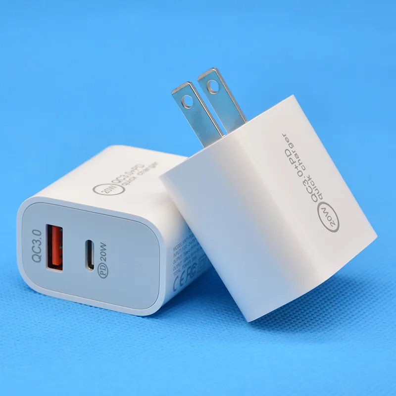 20W USB-C & USB-A Wall Charger Block 2
