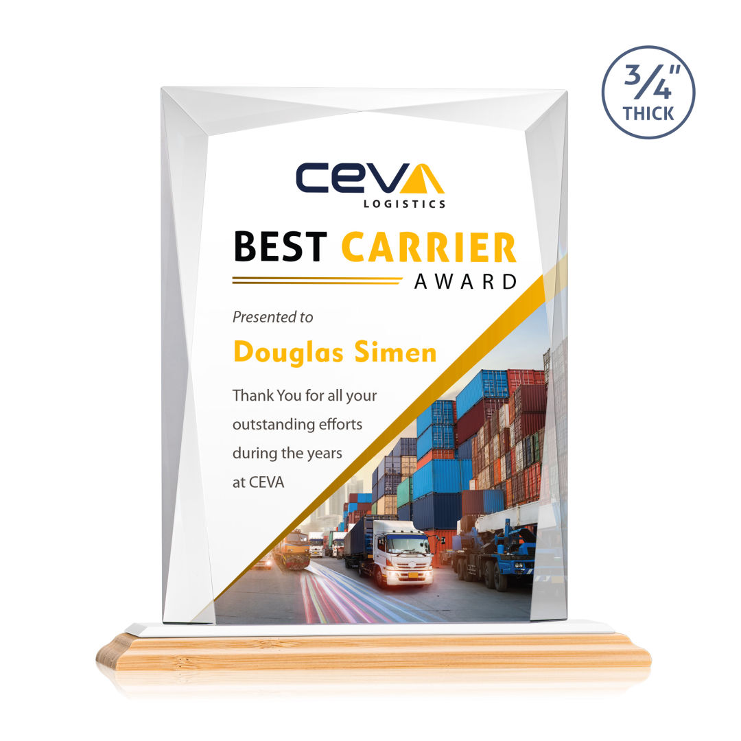 Messina VividPrint™ Award - Bamboo/White 5