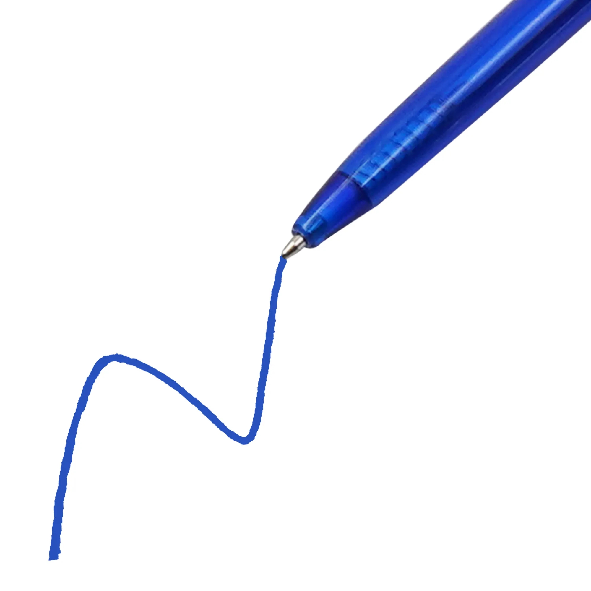 Push Action Plastic Ballpoint Pen 2