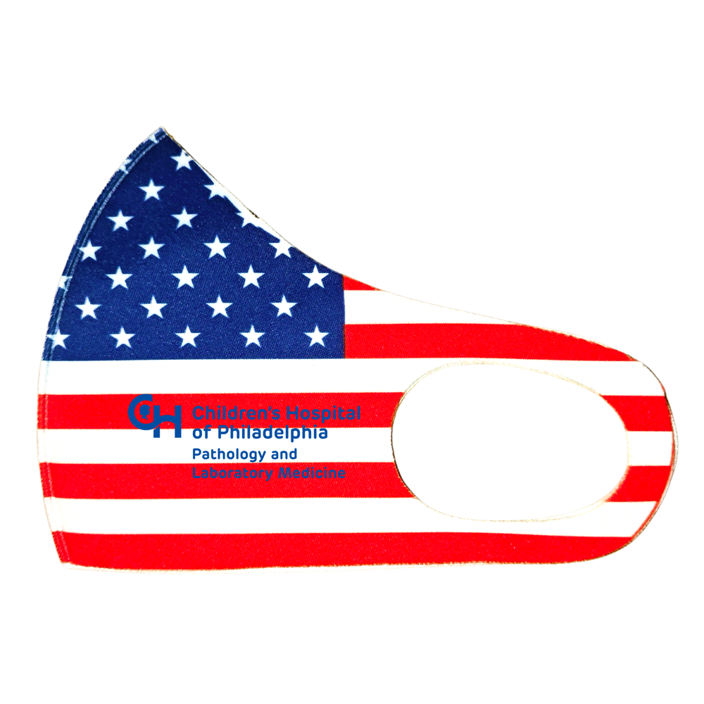 United States Flag Design Face Mask One Layer 1