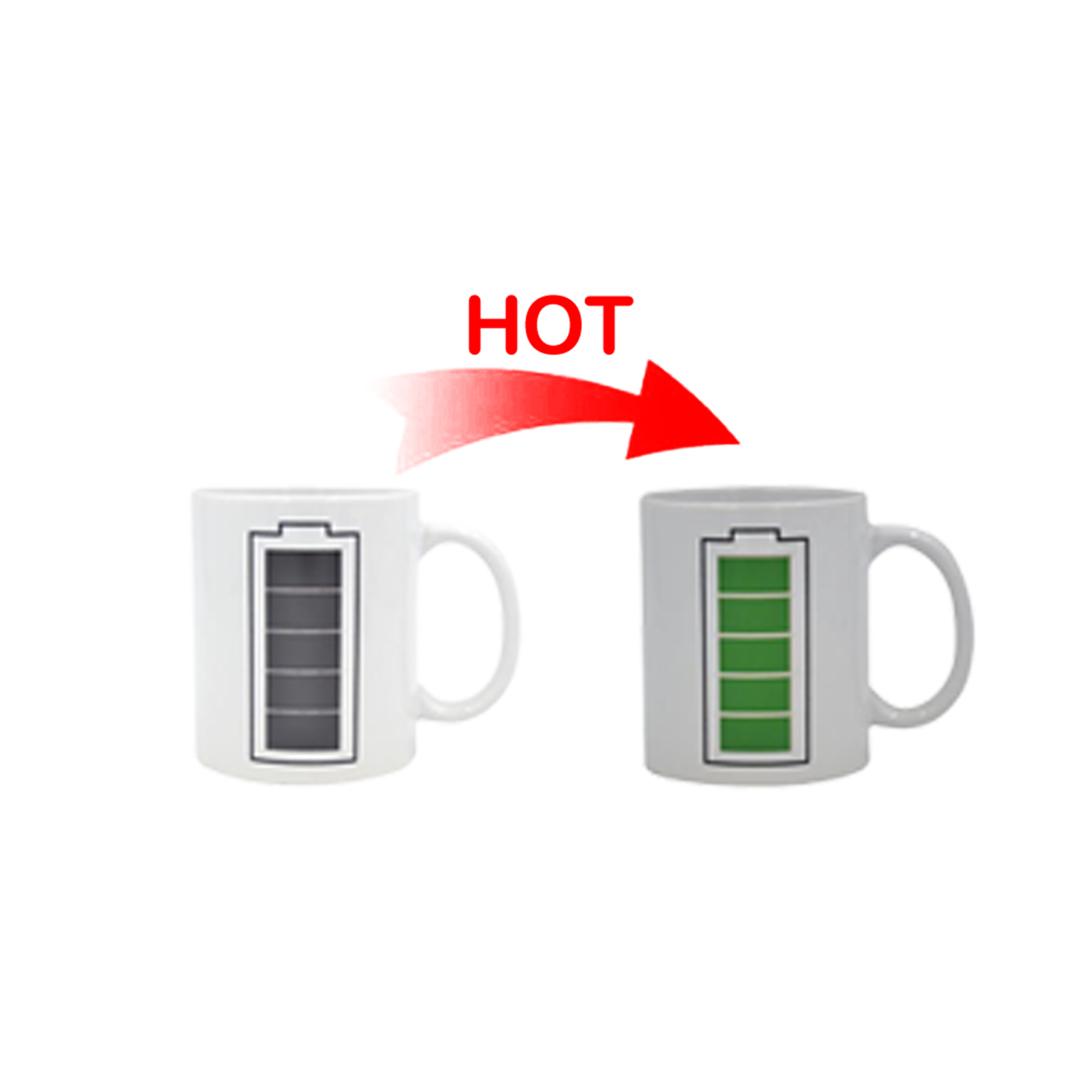 12oz Magic Color Changing Ceramic Coffee Mug 5