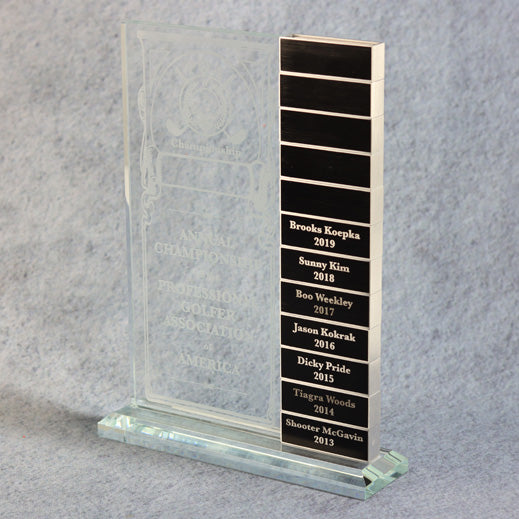 Perpetual Glass Award (12 Plates) 3