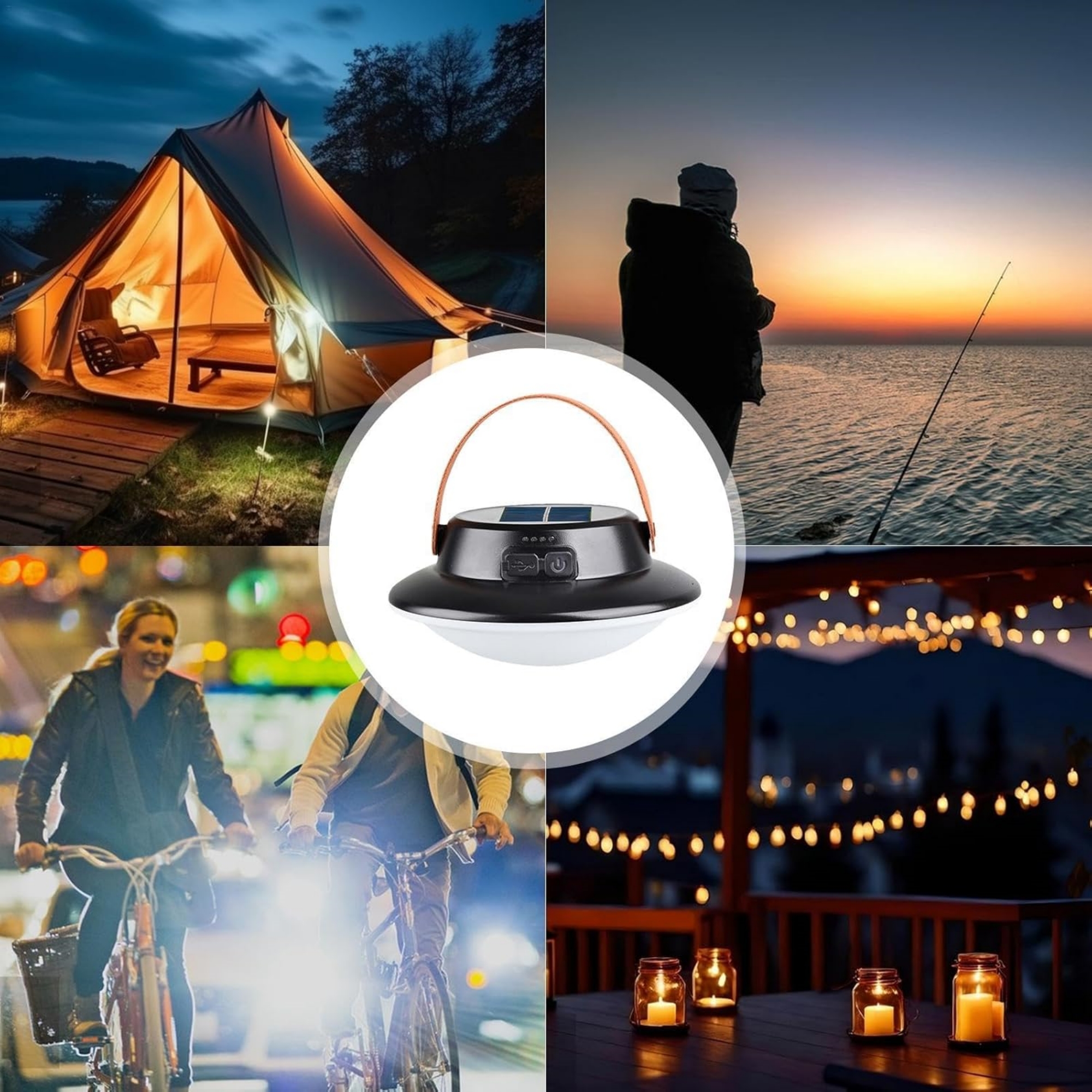 Solar Led Hanging Light 5