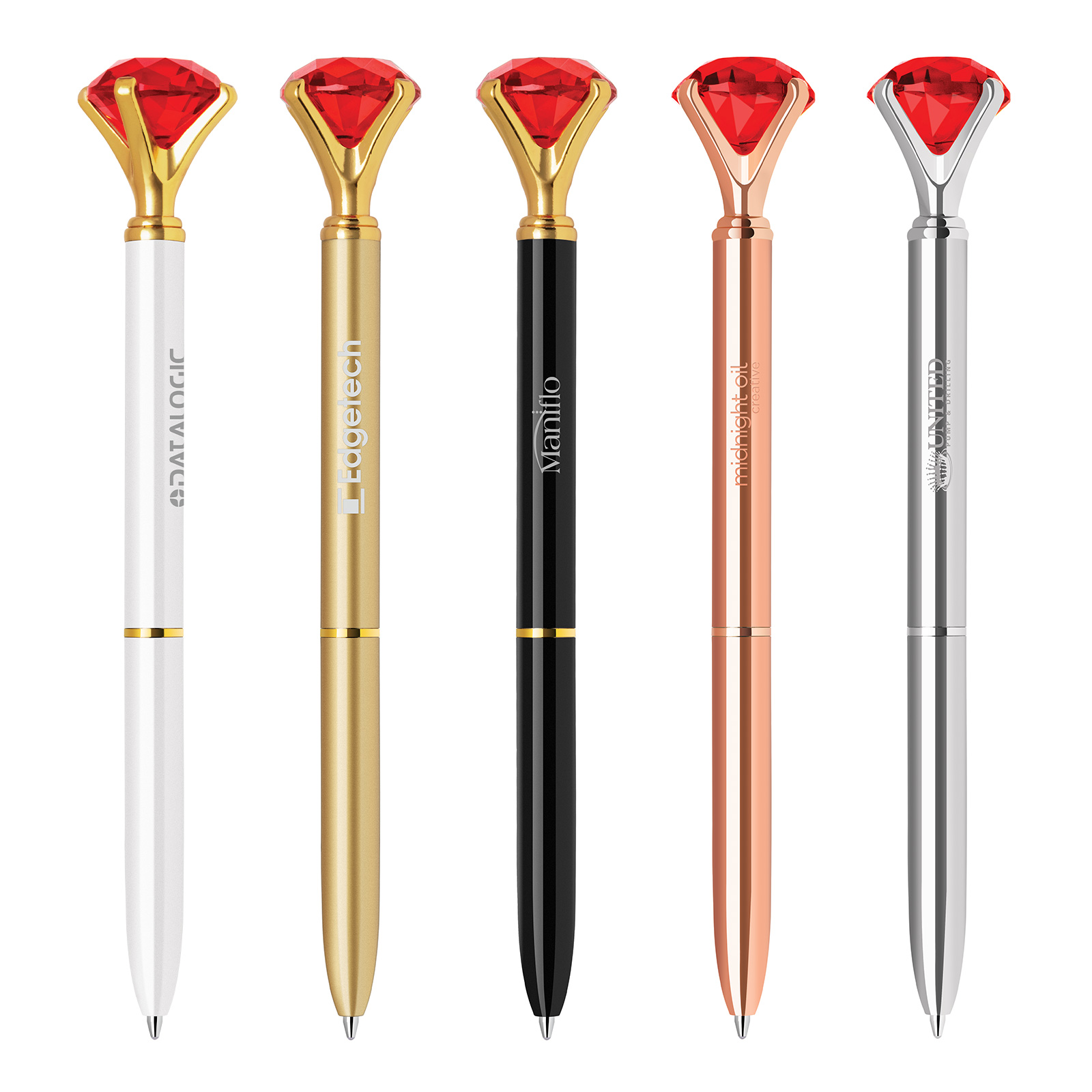 Single Pen Set Clear Box with Diamond-III Pen 8