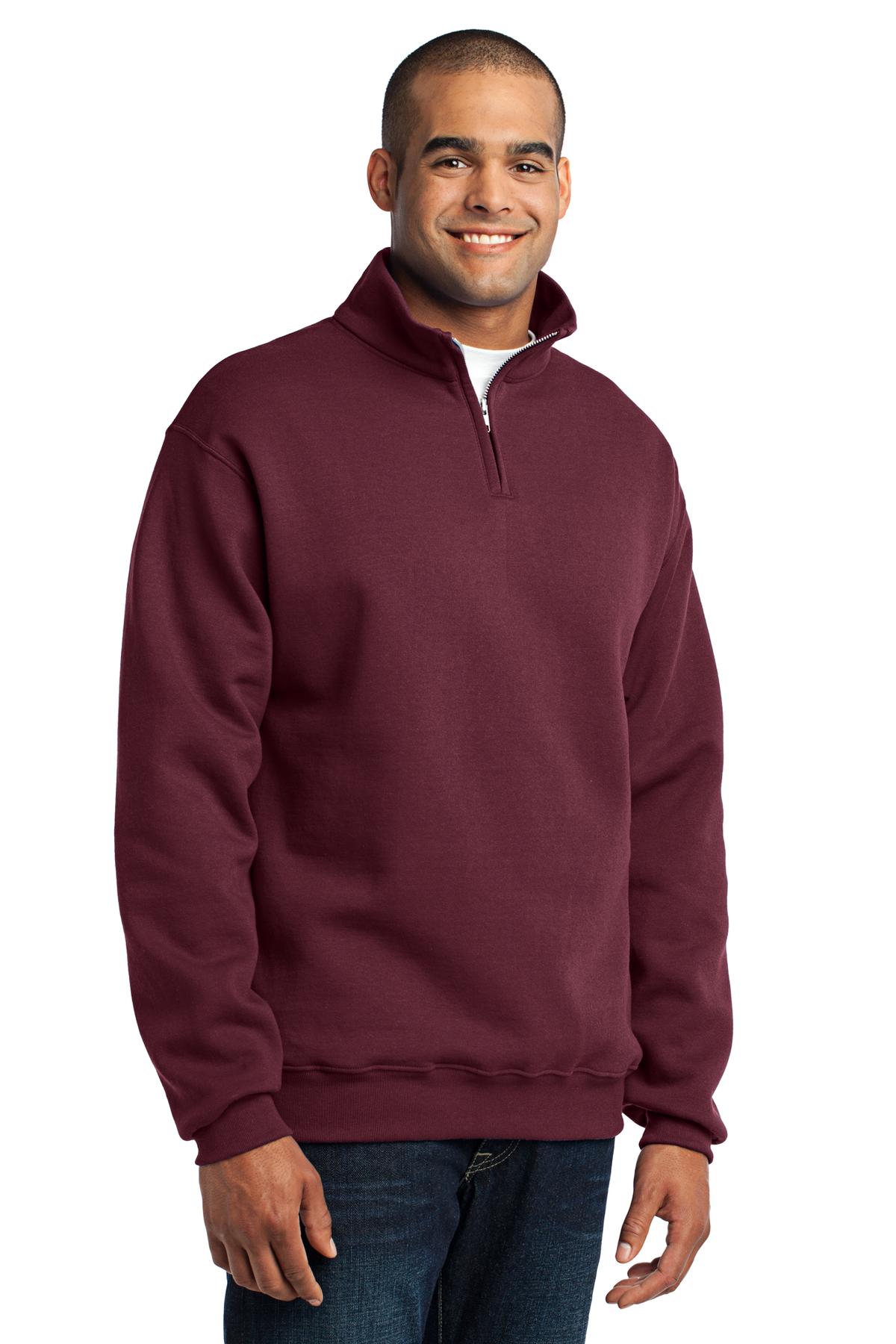 Jerzees® NuBlend 1/4-Zip Cadet Collar Sweatshirt 20