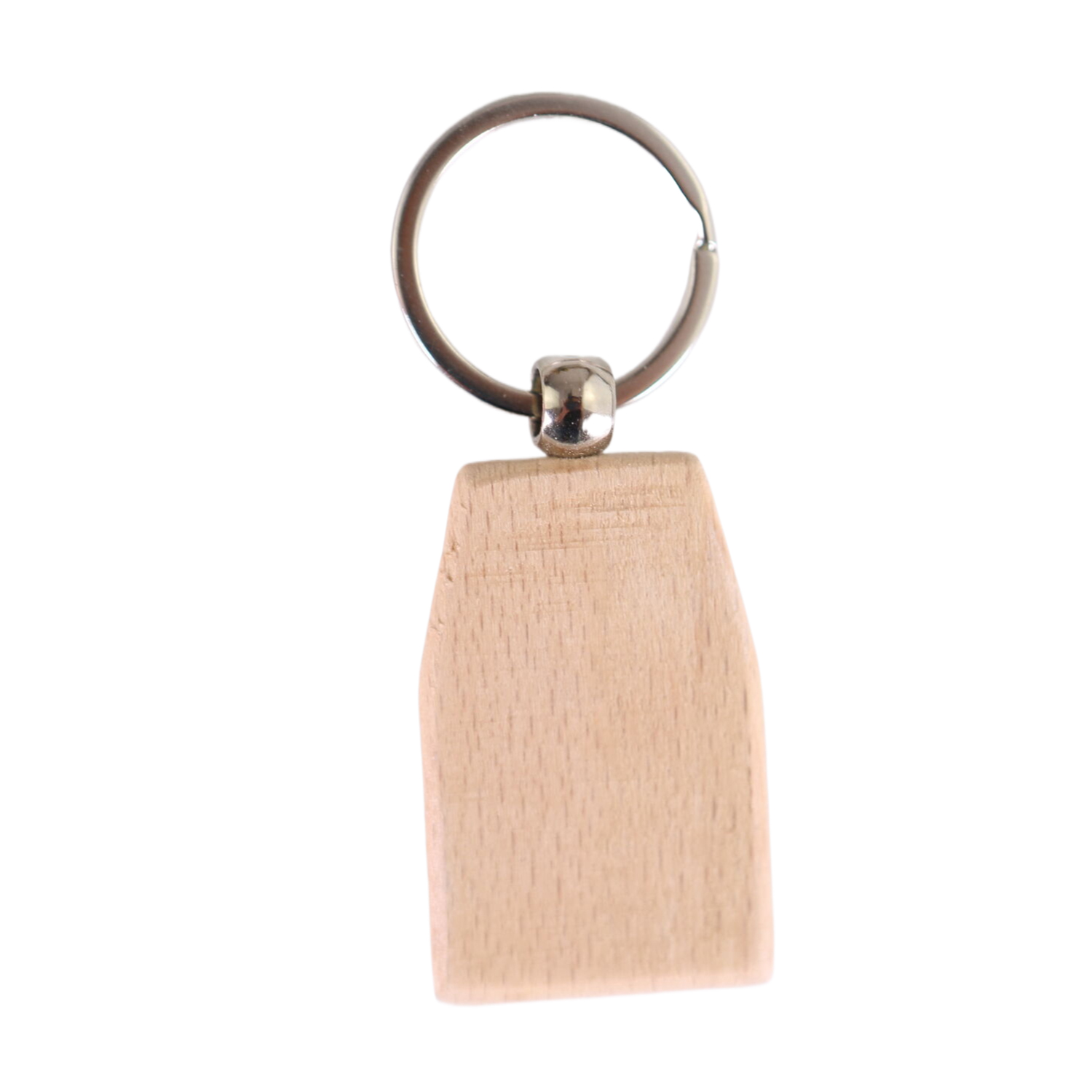Wooden House Shape Keychain 4