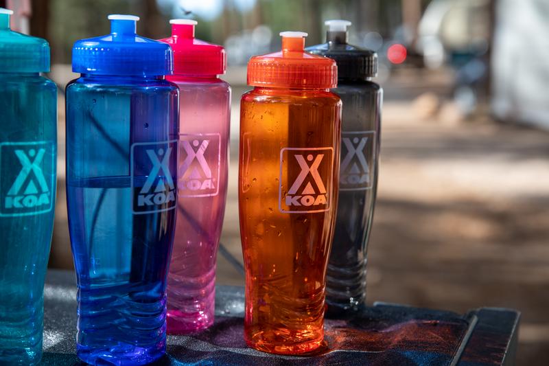SAHARA 28 oz. Eco-Polyclear™ Sports Bottle with Push/Pull Lid 12