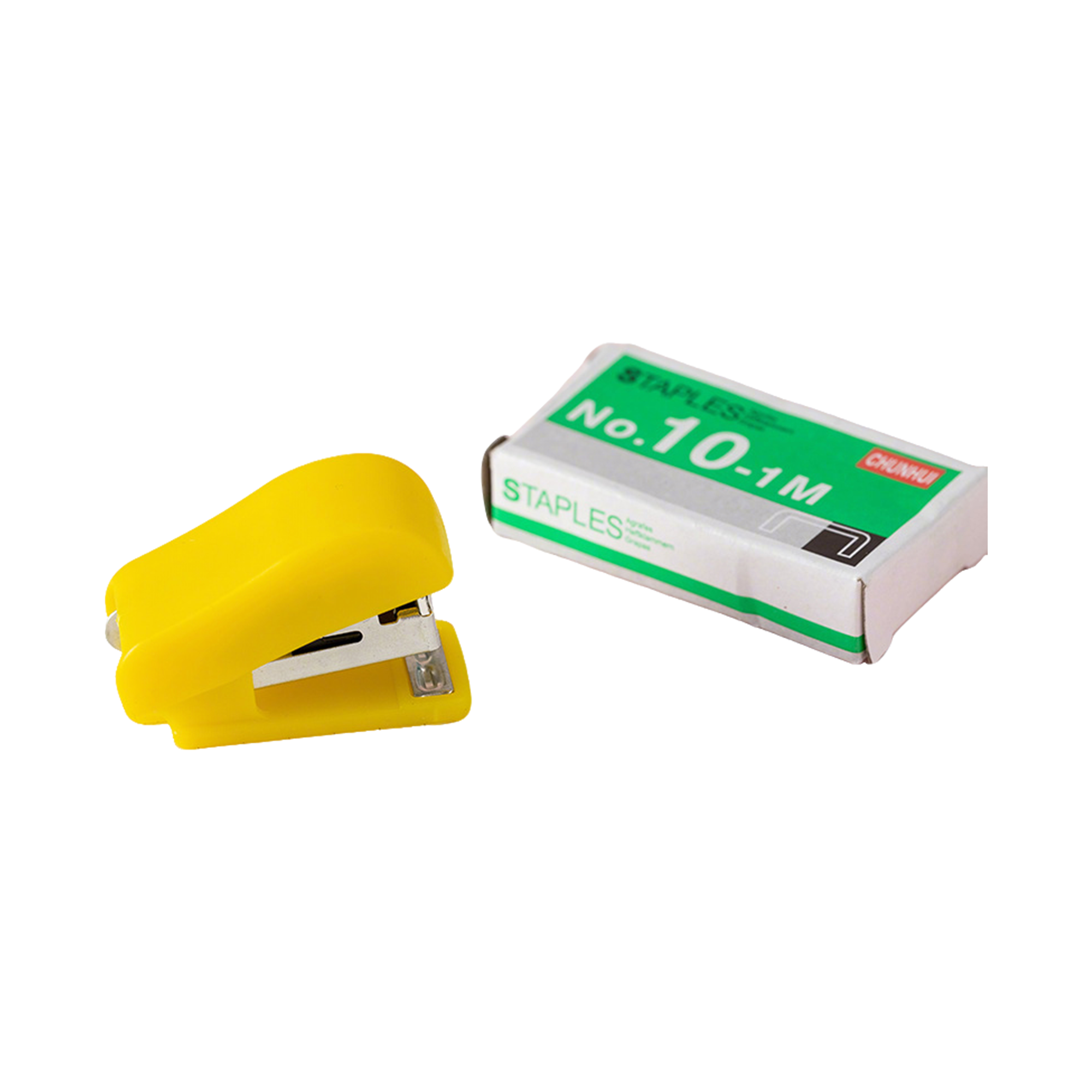 Portable Mini Stapler With No 10 Staples 2" x 1.15" x 0.78" 2