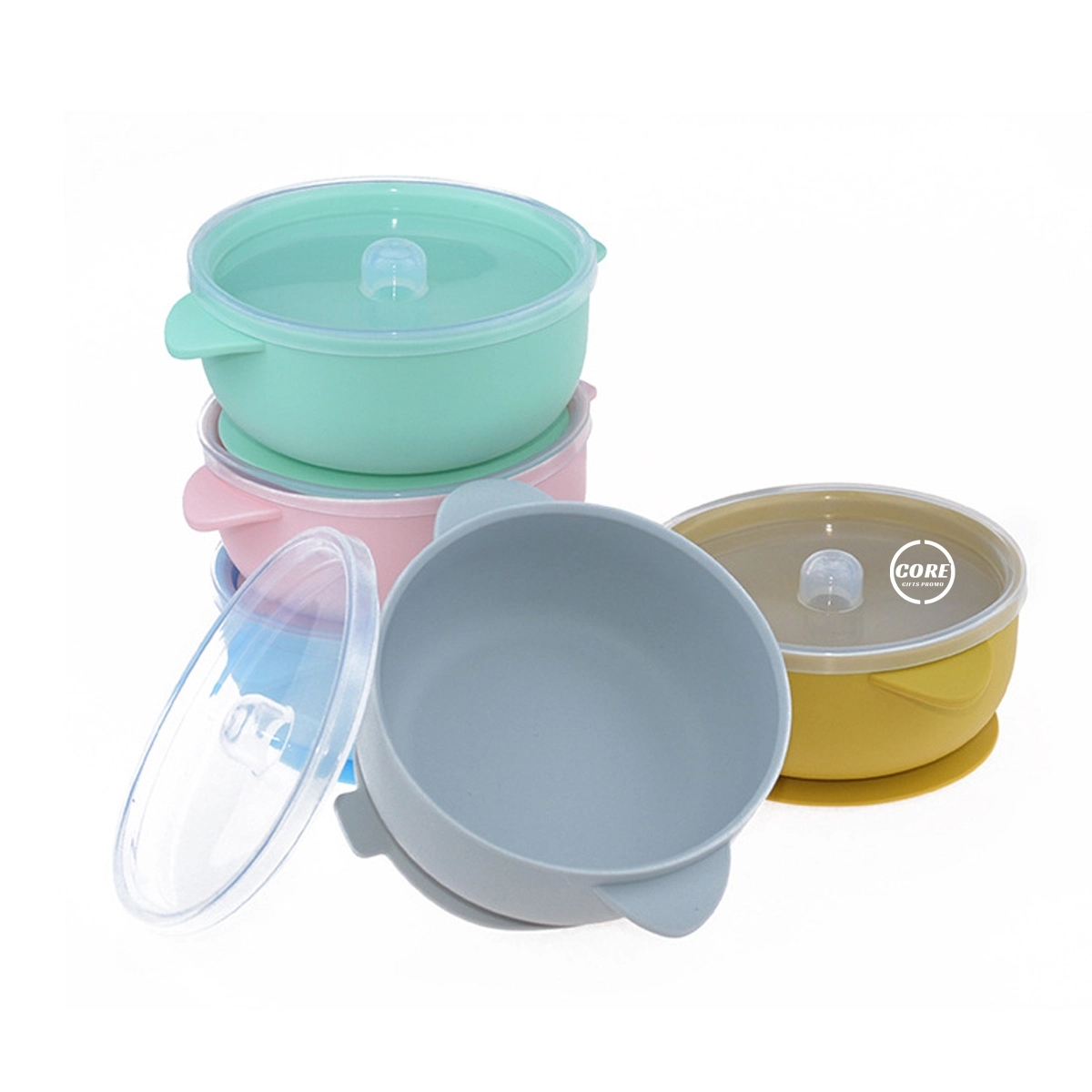Silicone Baby Bowls with Super Suction 3